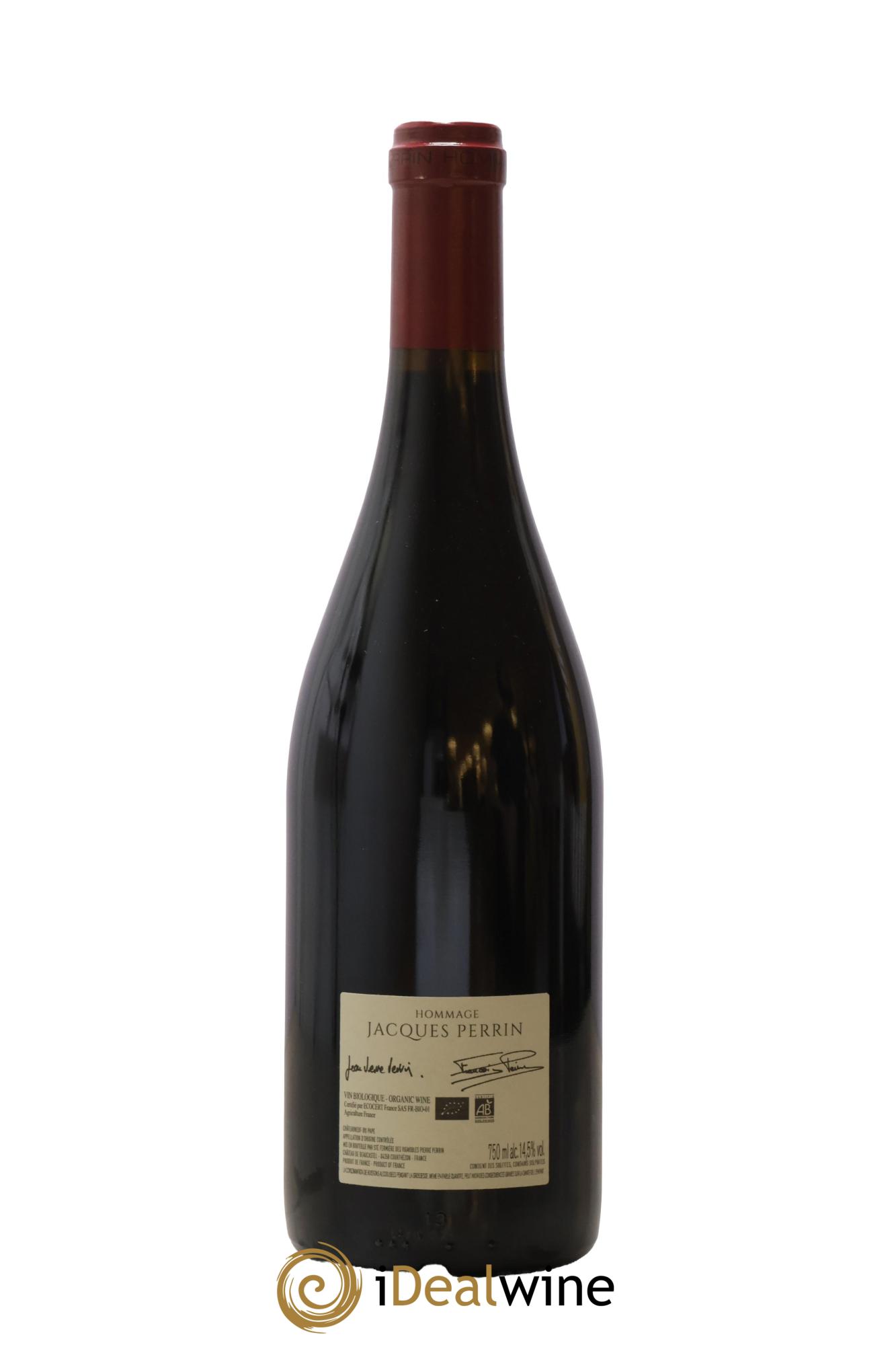 Châteauneuf-du-Pape Château de Beaucastel Hommage à Jacques Perrin Famille Perrin 2019 - Posten von 1 Flasche - 1