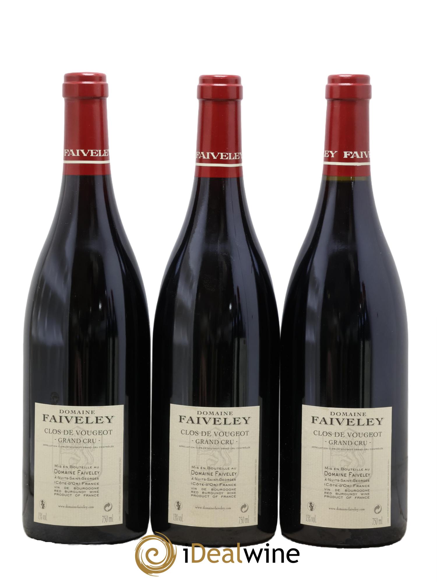 Clos de Vougeot Grand Cru Faiveley 2012 - Lotto di 6 bottiglie - 4