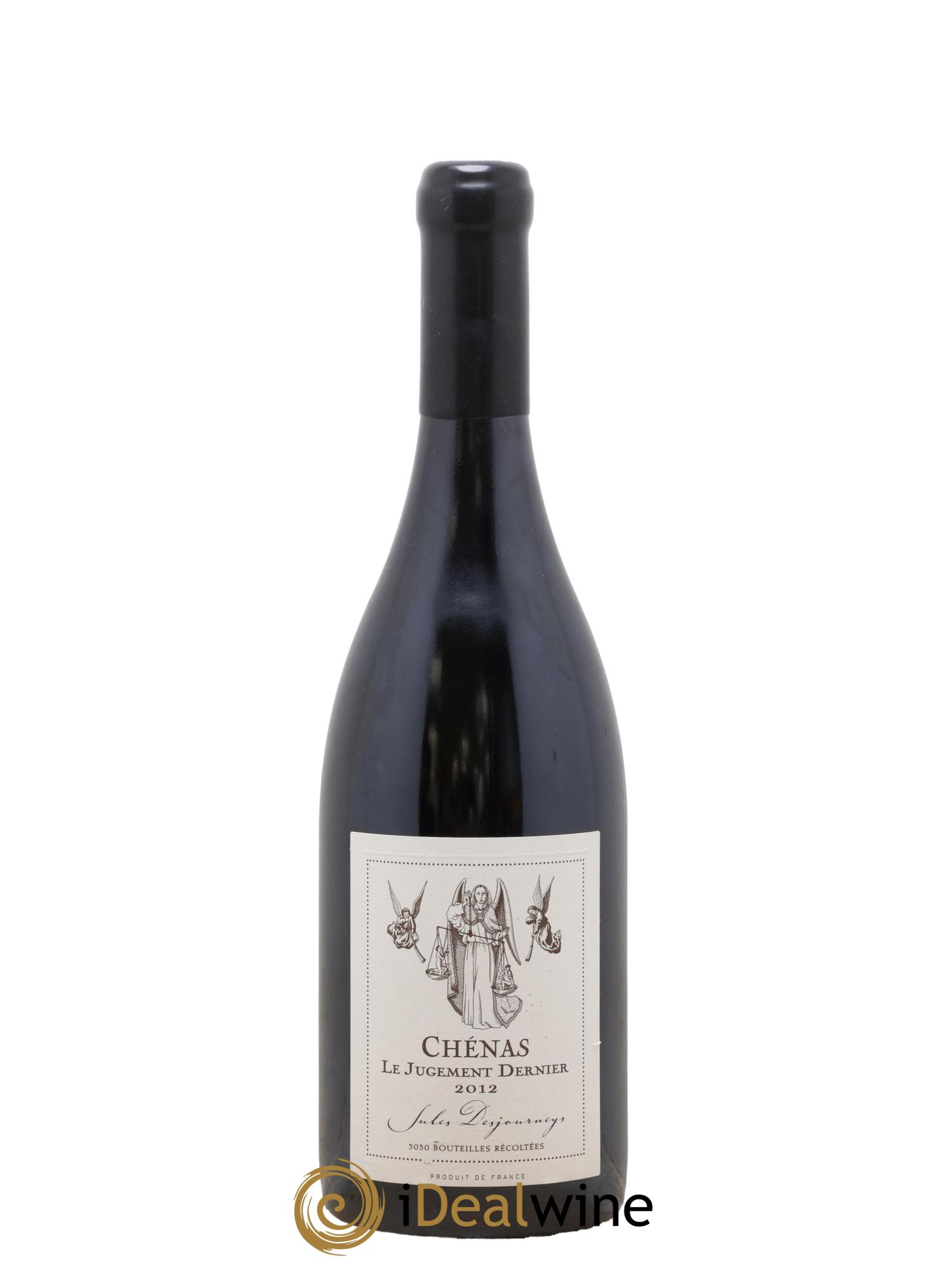 Chénas Le Jugement Dernier Jules Desjourneys 2012 - Lot de 1 bouteille - 0