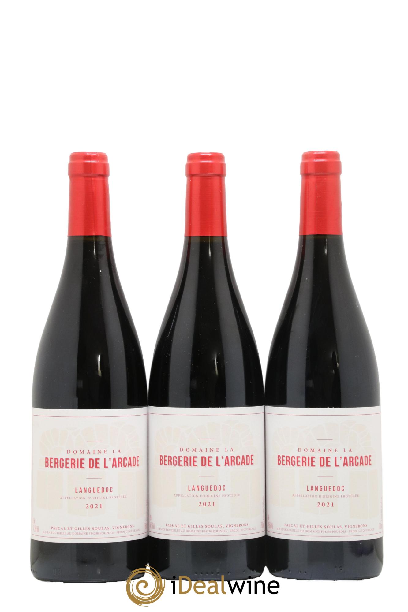 Languedoc La Bergerie de l'Arcade (Domaine) 2021 - Lot de 3 bouteilles - 0