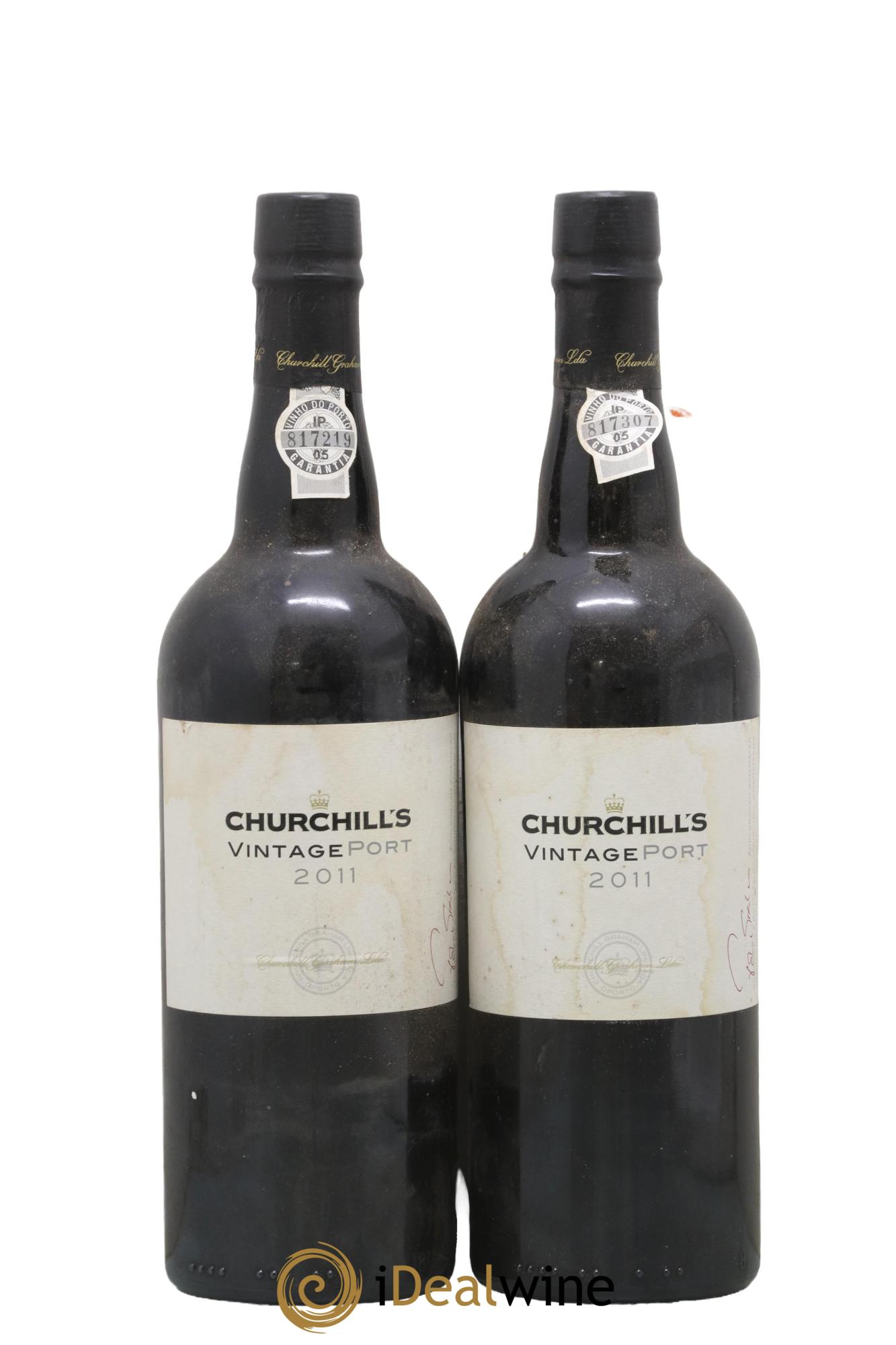 Porto Vintage Churchill's 2011 - Lot of 2 bottles - 0