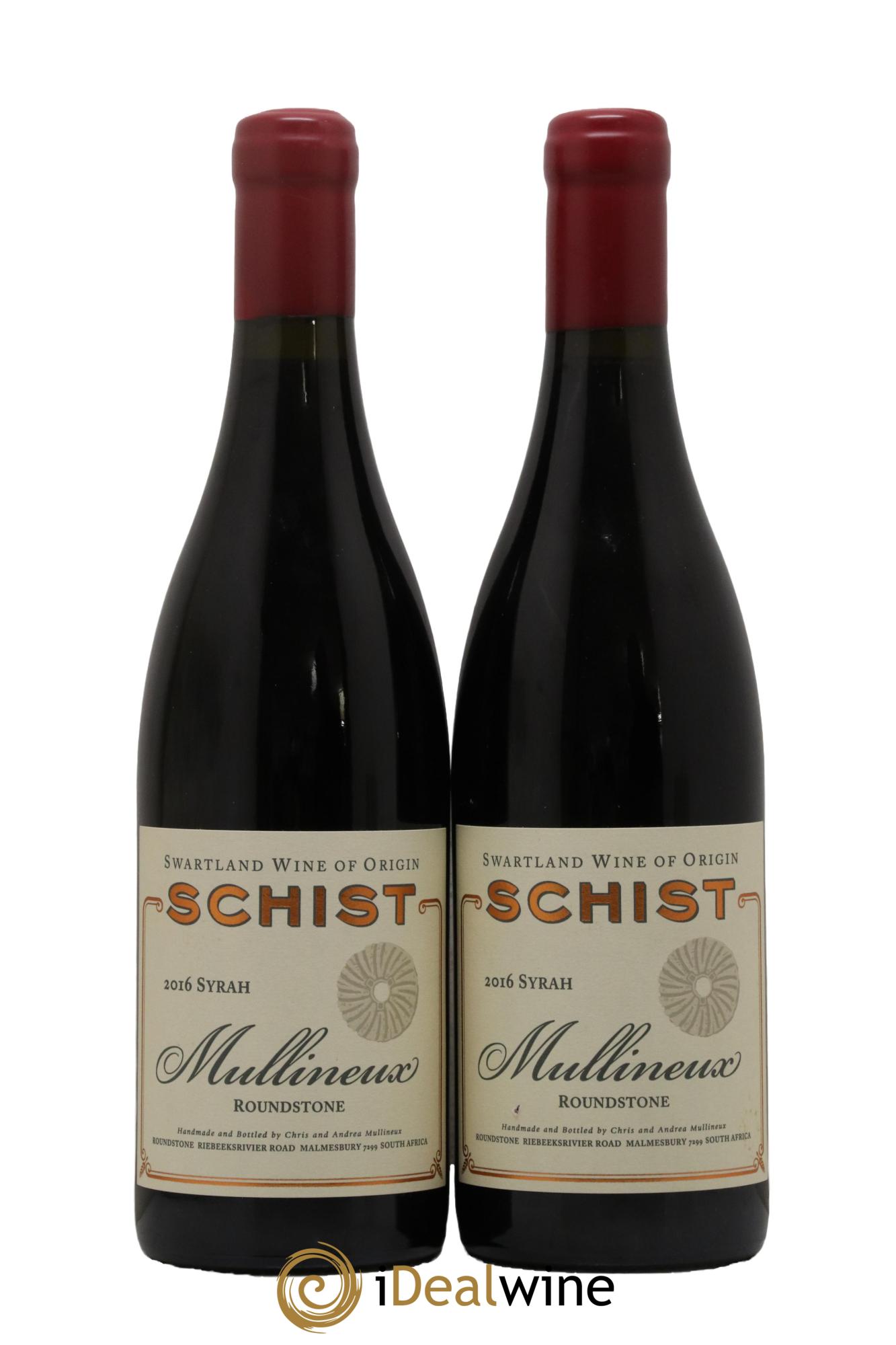 Swartland Mullineux & Leeu Single Terroir Schist Syrah 2016 - Posten von 2 Flaschen - 0