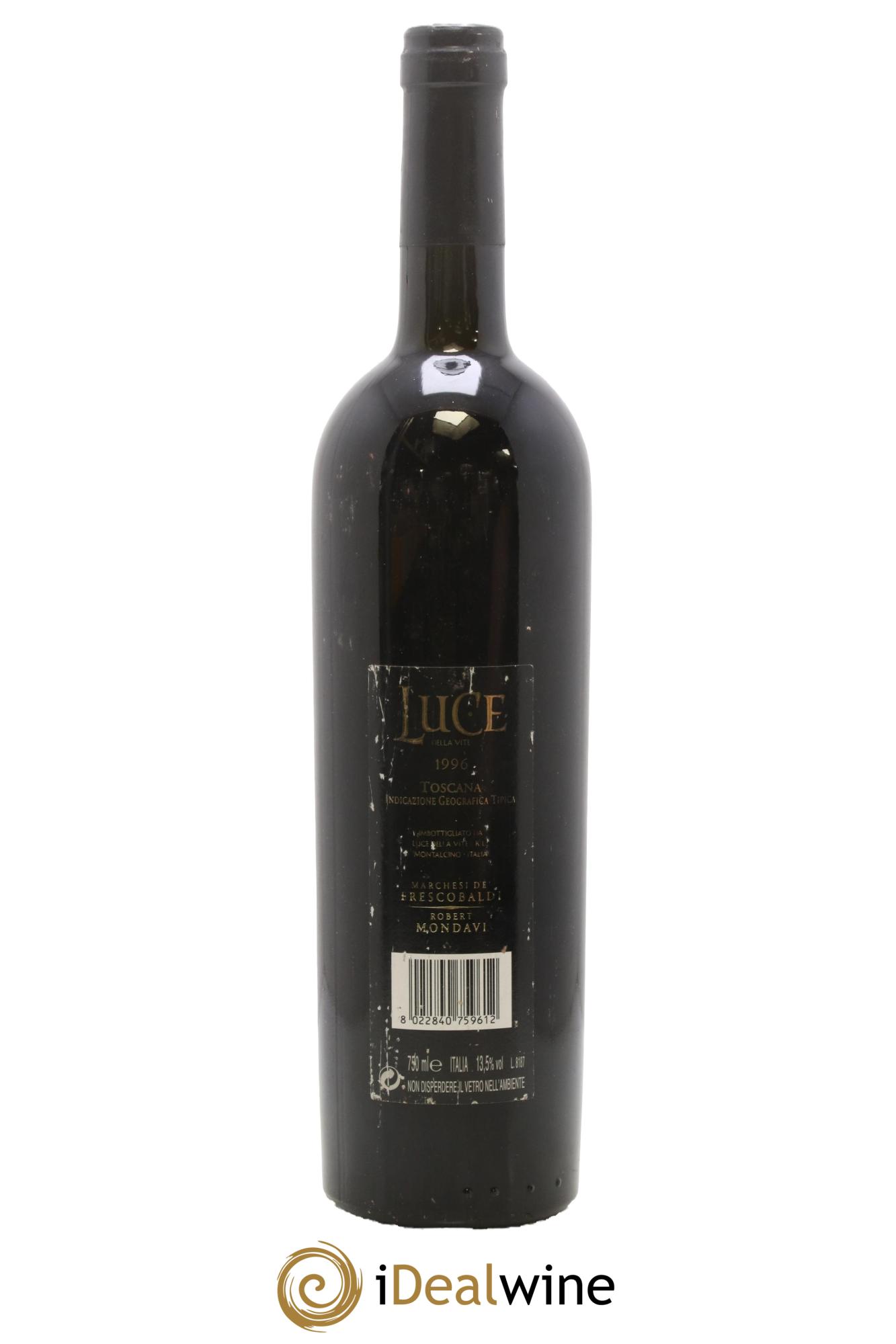 Toscana Luce della Vite Tenuta Luce - Frescobaldi 1996 - Lot de 1 bouteille - 1