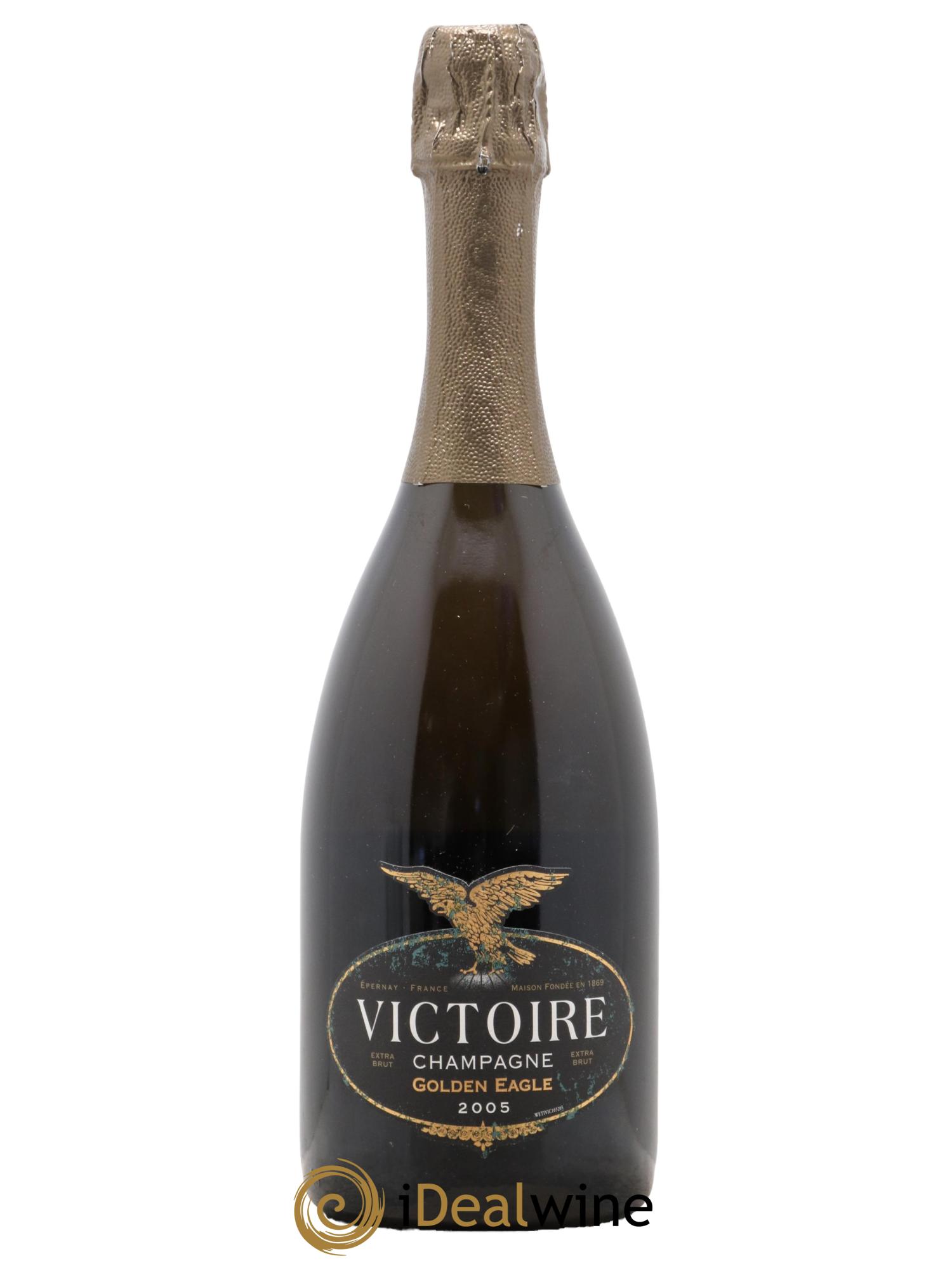 Champagne Extra Brut Golden Eagle Maison Victoire 2005 - Lot de 1 bouteille - 0
