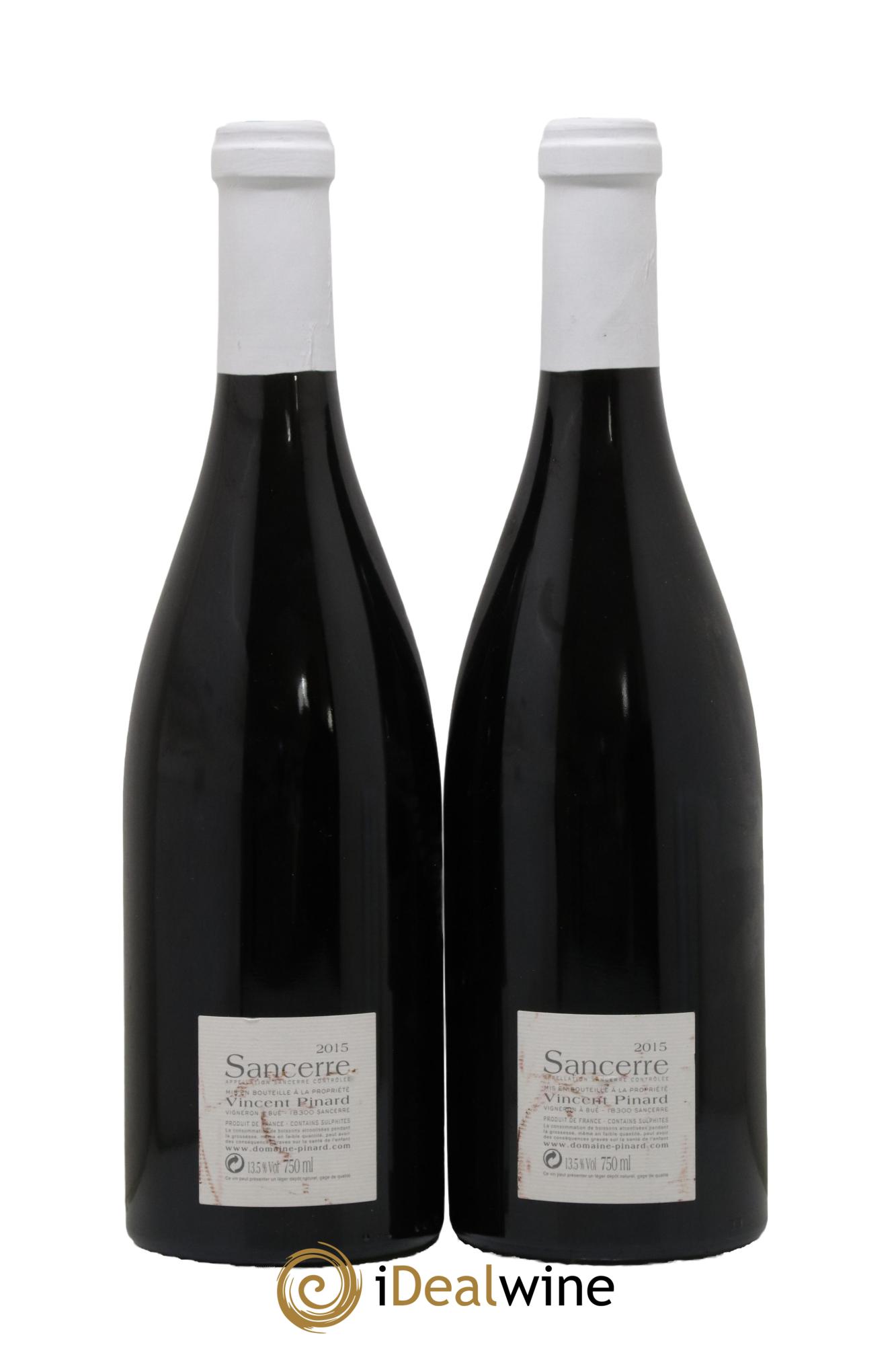 Sancerre Vendanges Entières Vincent Pinard 2015 - Lot de 2 bouteilles - 1