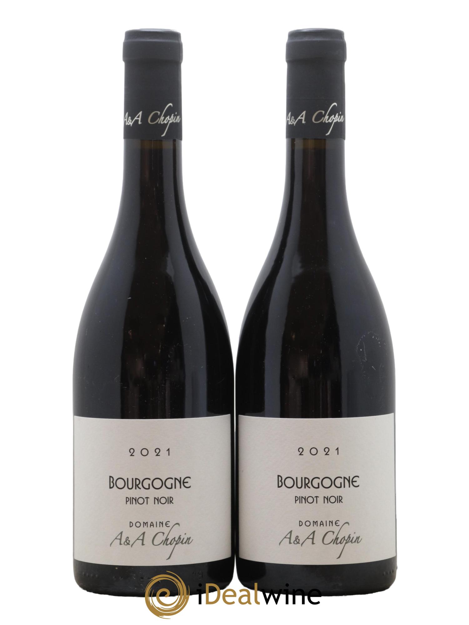 Bourgogne Chopin Et Fils Pinot Noir 2021 - Lot de 2 bouteilles - 0