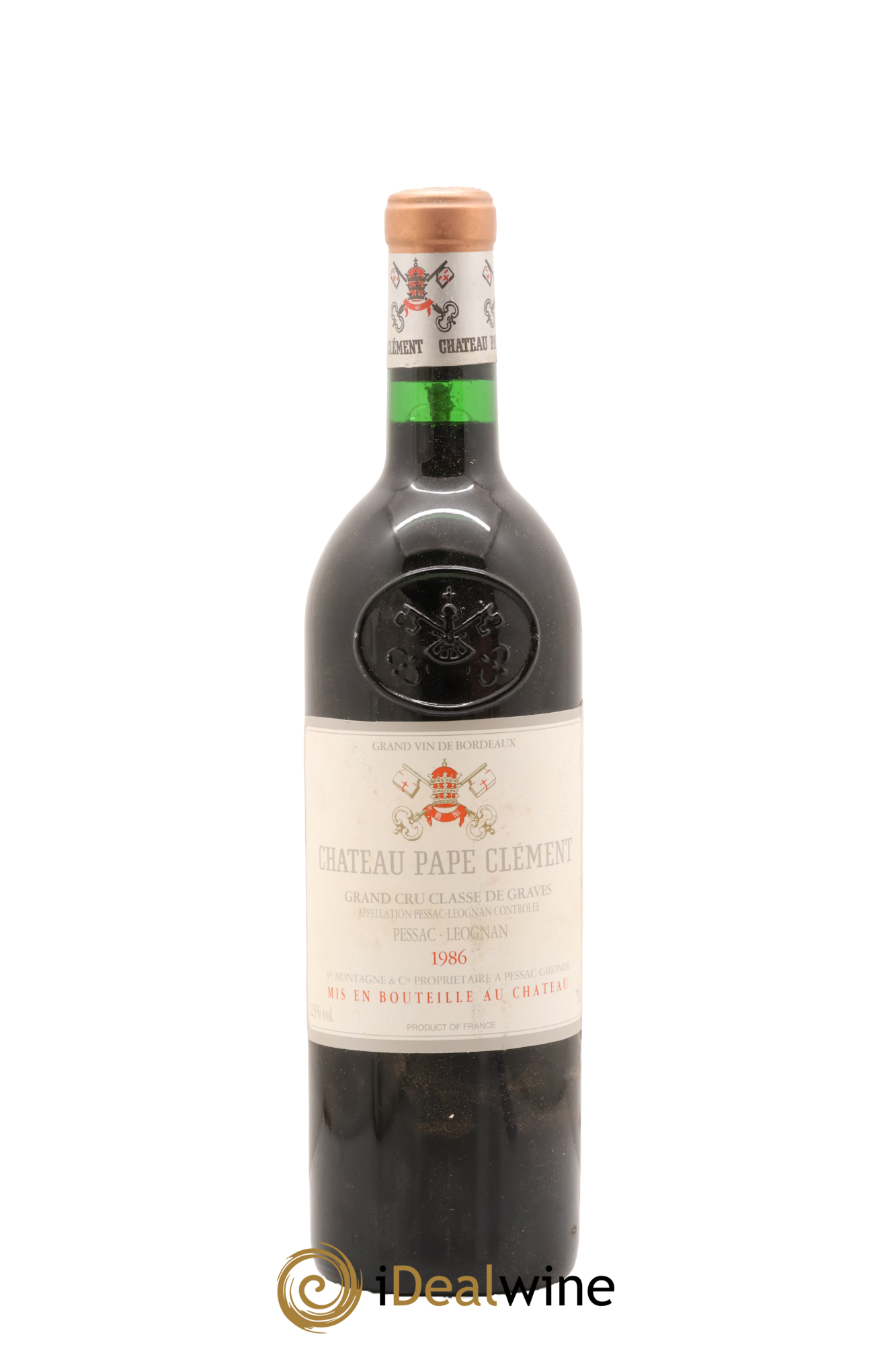 Château Pape Clément Cru Classé de Graves 1986 - Lot de 1 bouteille - 0