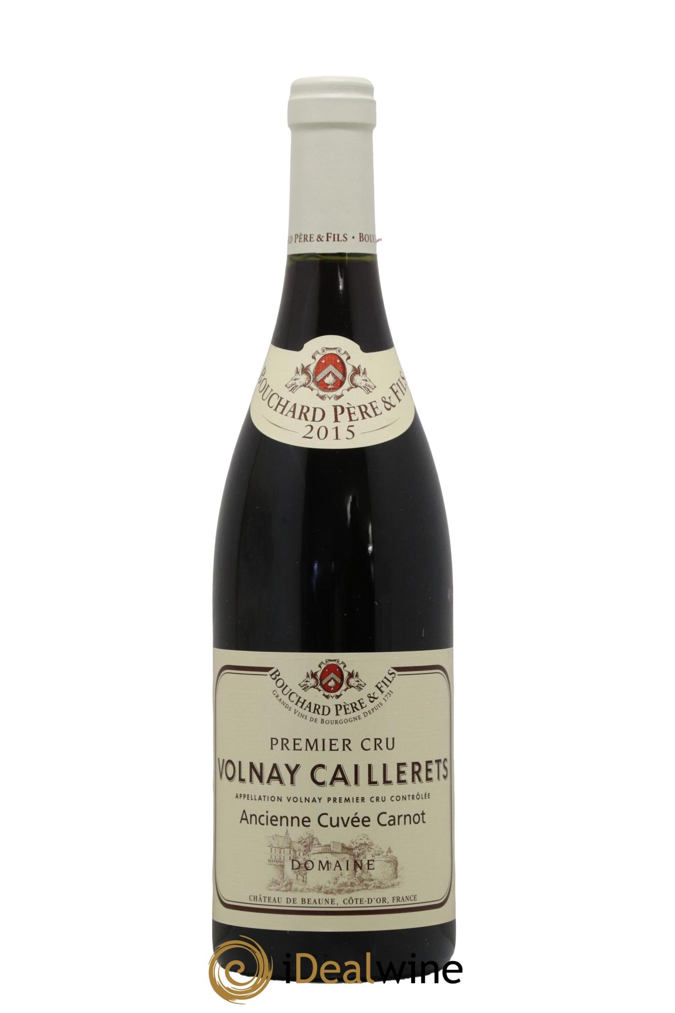 Volnay 1er Cru Caillerets - Ancienne Cuvée Carnot Bouchard Père & Fils 2015 - Lot de 1 bouteille - 0