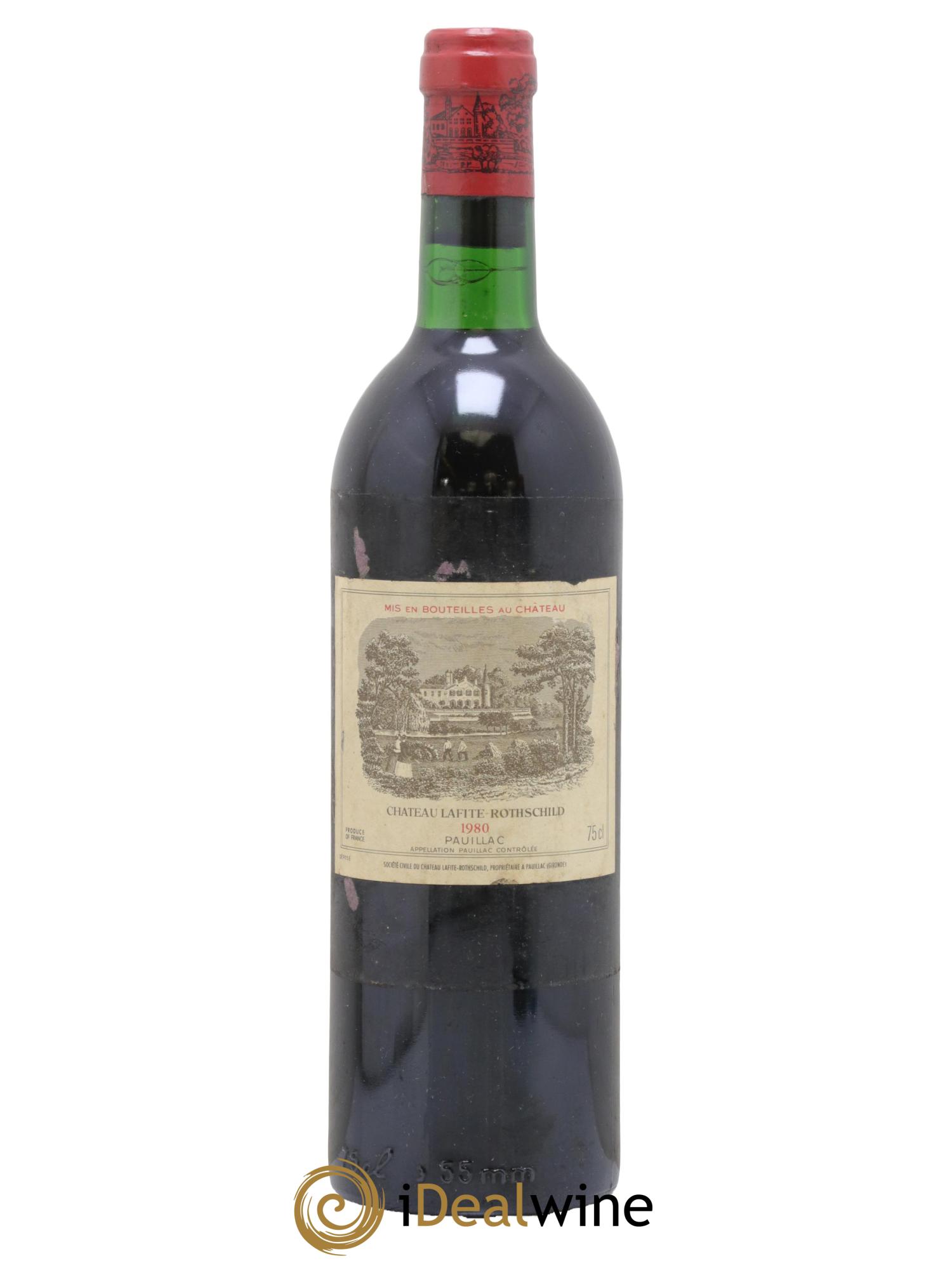 Château Lafite Rothschild 1er Grand Cru Classé 1980 - Lot of 1 bottle - 0