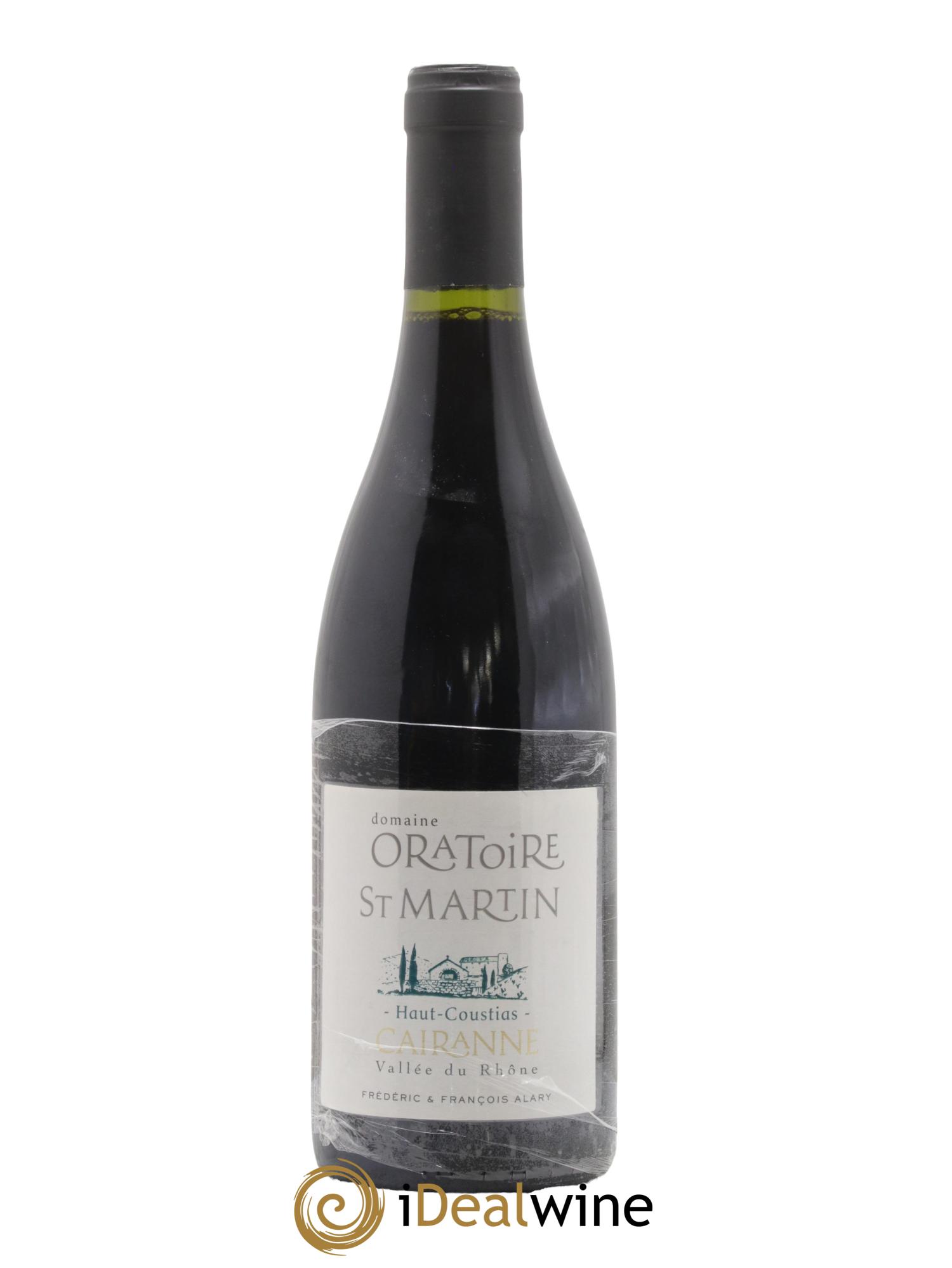 Cairanne Haut-Coustias Oratoire Saint-Martin - Frédéric et François Alary 2016 - Lot de 1 bouteille - 0