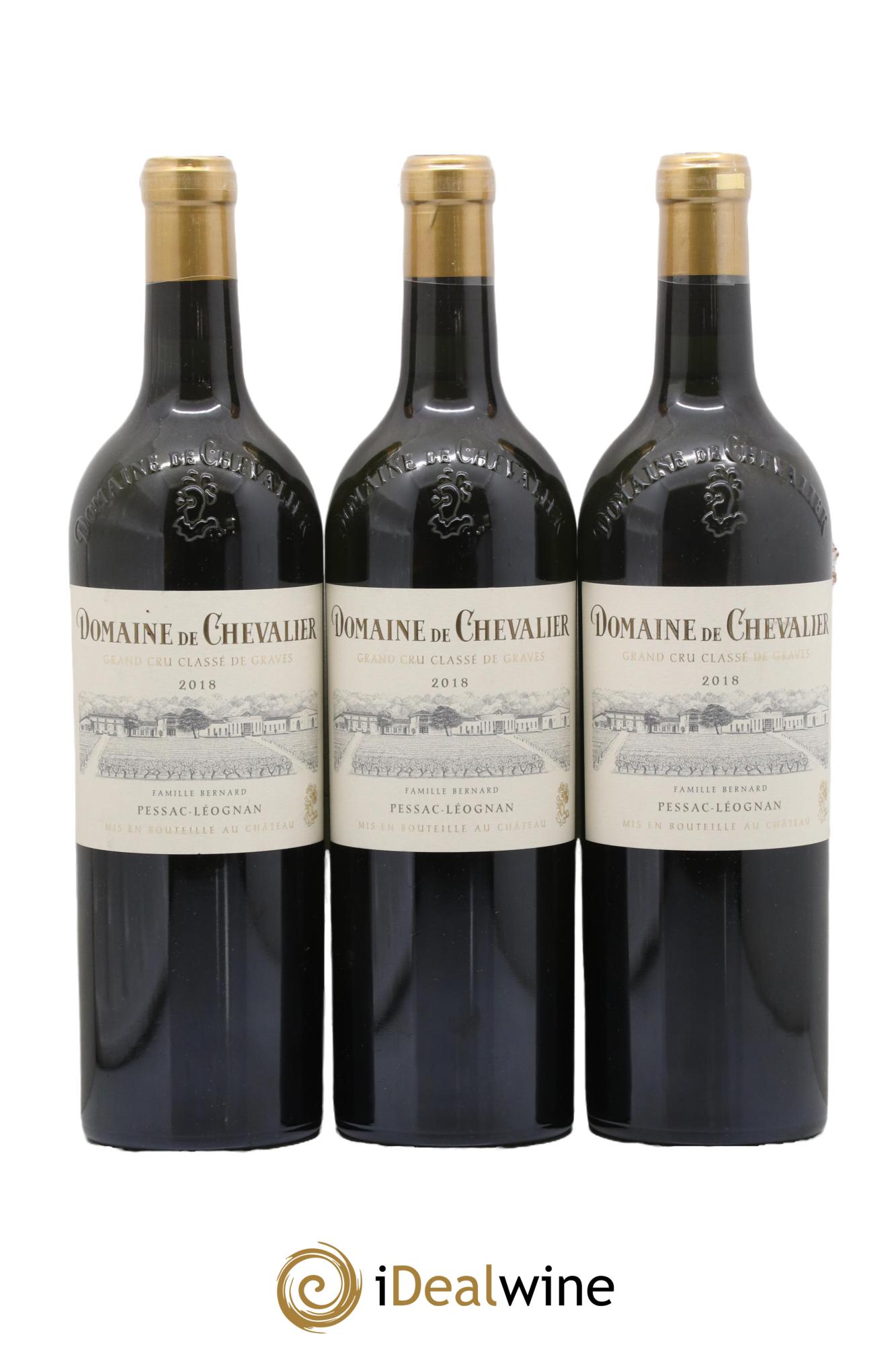 Domaine de Chevalier Cru Classé de Graves 2018 - Lotto di 3 bottiglie - 0
