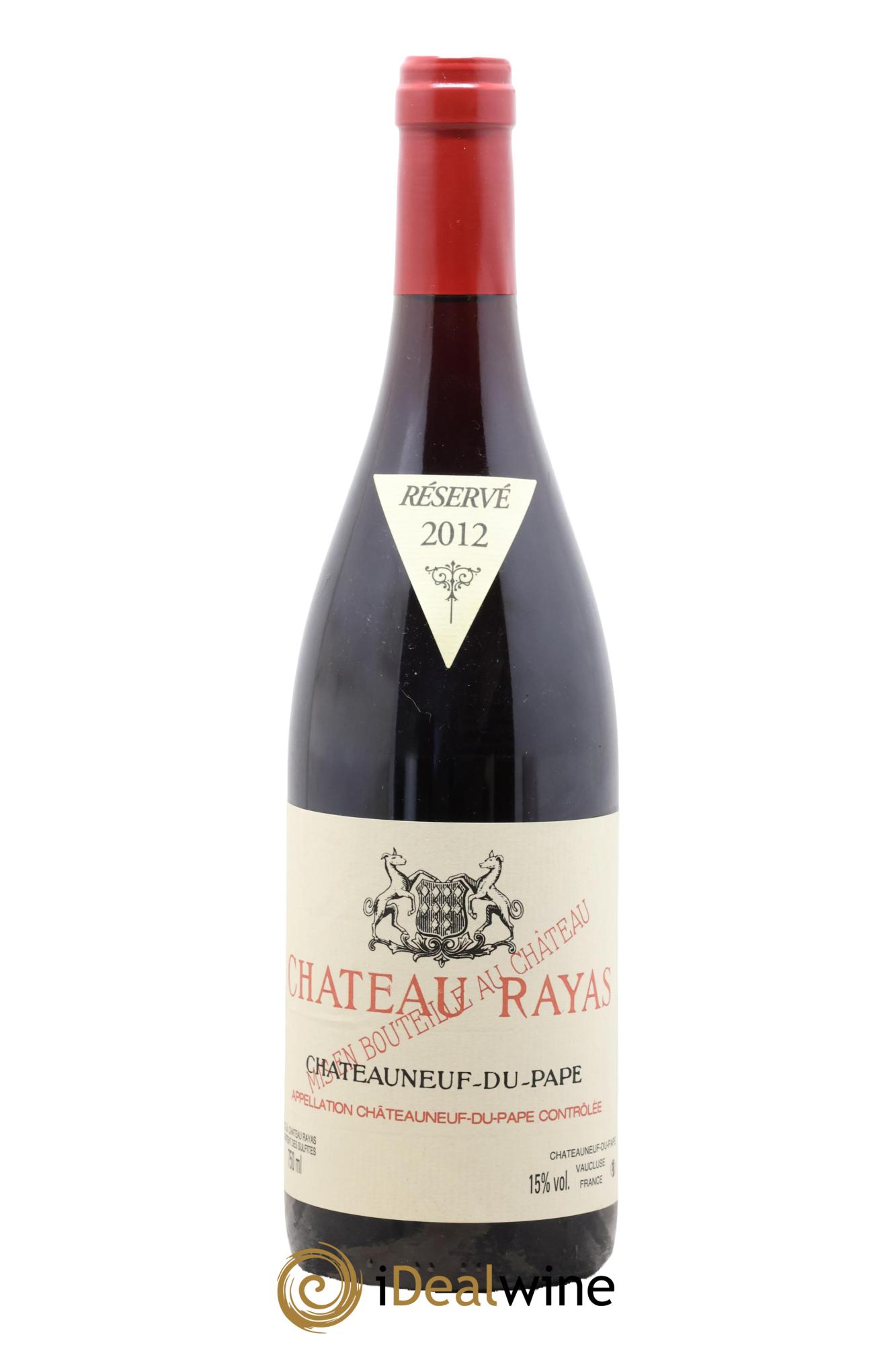 Châteauneuf-du-Pape Château Rayas Emmanuel Reynaud 2012 - Lot of 1 bottle - 0