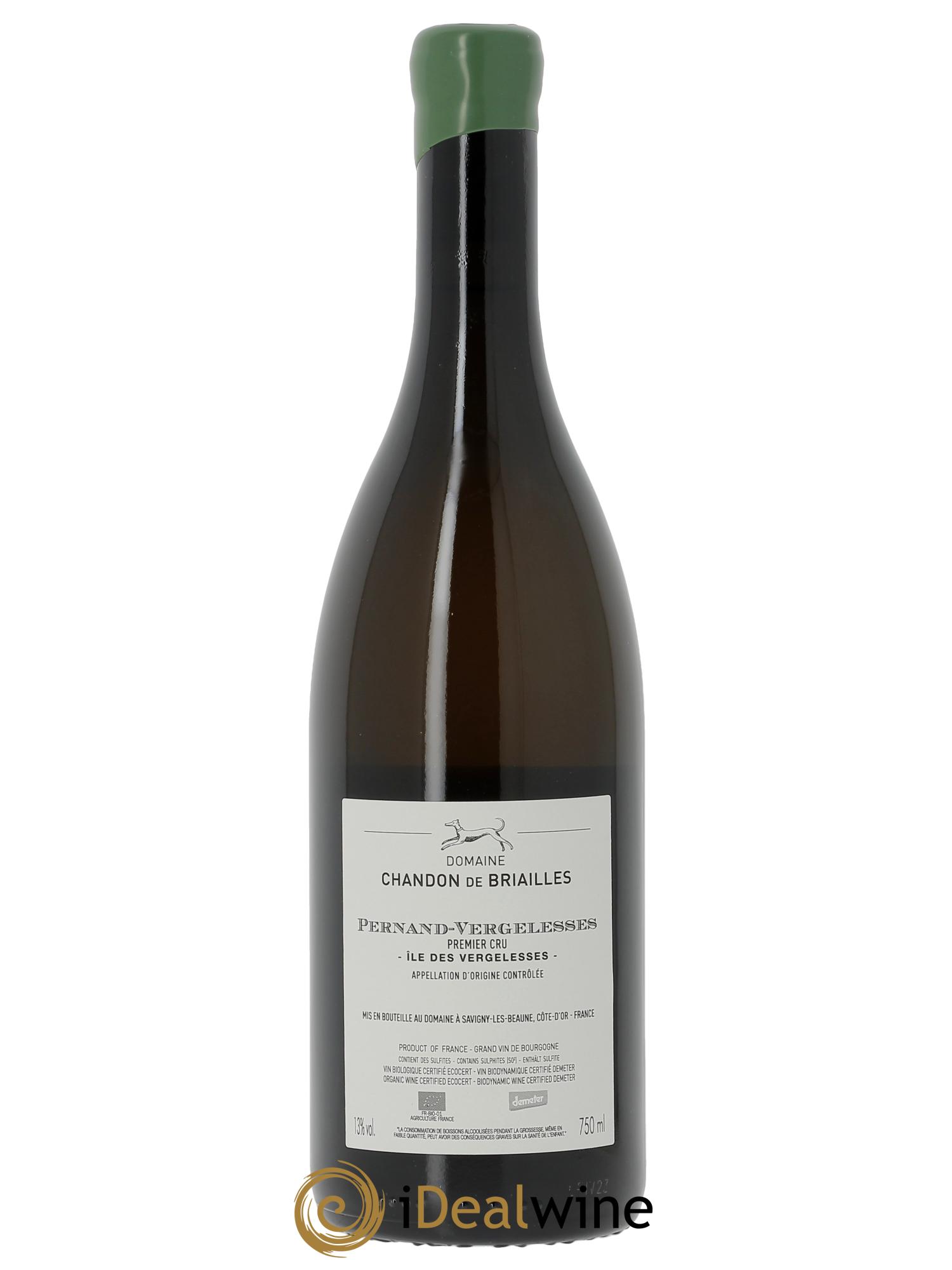 Pernand-Vergelesses 1er Cru Ile des Vergelesses Chandon de Briailles  2023 - Lot de 1 bouteille - 1