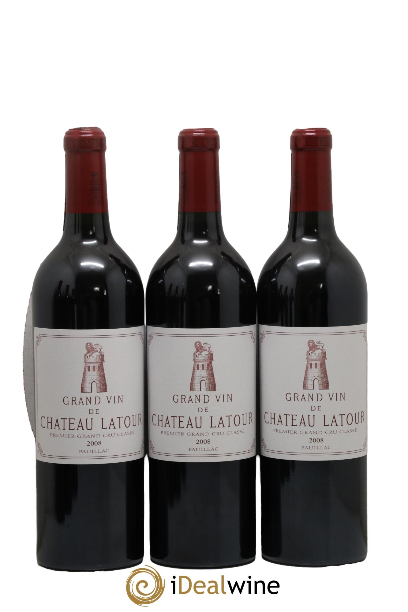 Château Latour 1er Grand Cru Classé 2008 - Lot of 6 bottles - 1