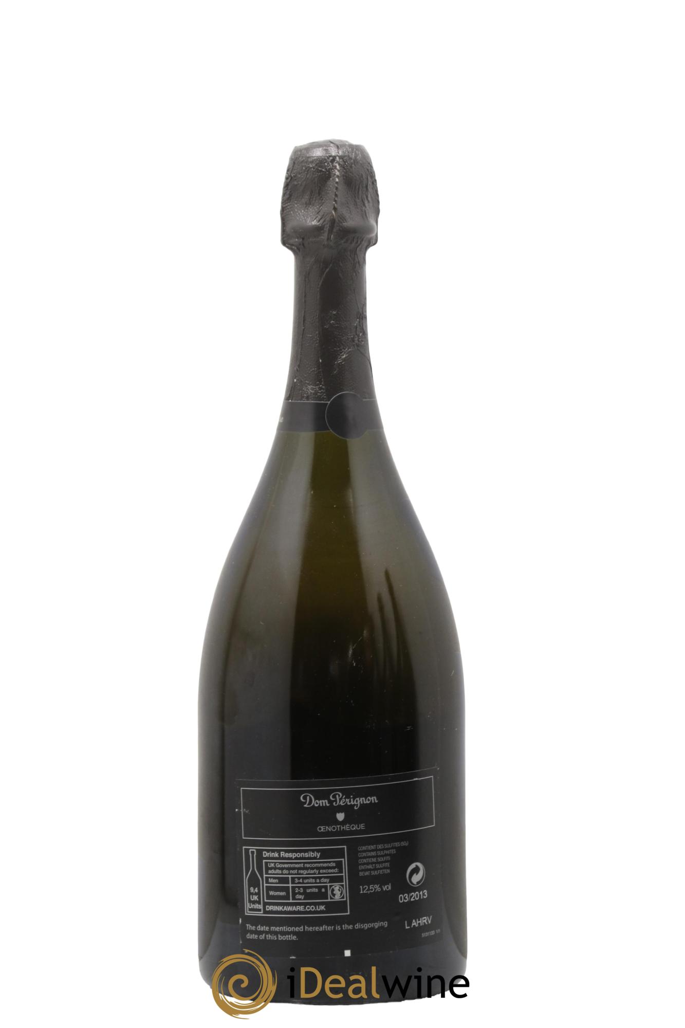 Oenothèque Dom Pérignon 1996 - Lot de 1 bouteille - 1
