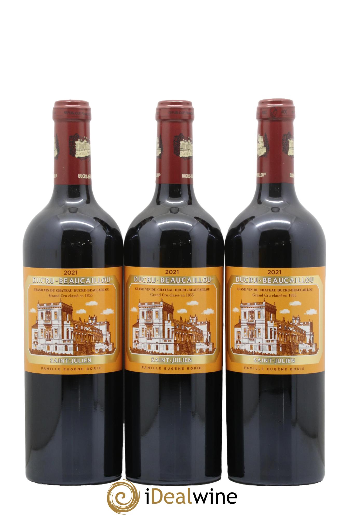 Château Ducru Beaucaillou 2ème Grand Cru Classé 2021 - Lot of 3 bottles - 0