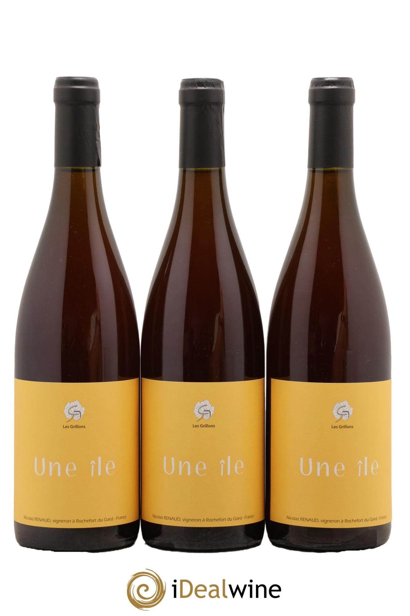 Vin de France Une Ile Clos des Grillons 2025 - Lot of 3 bottles - 0