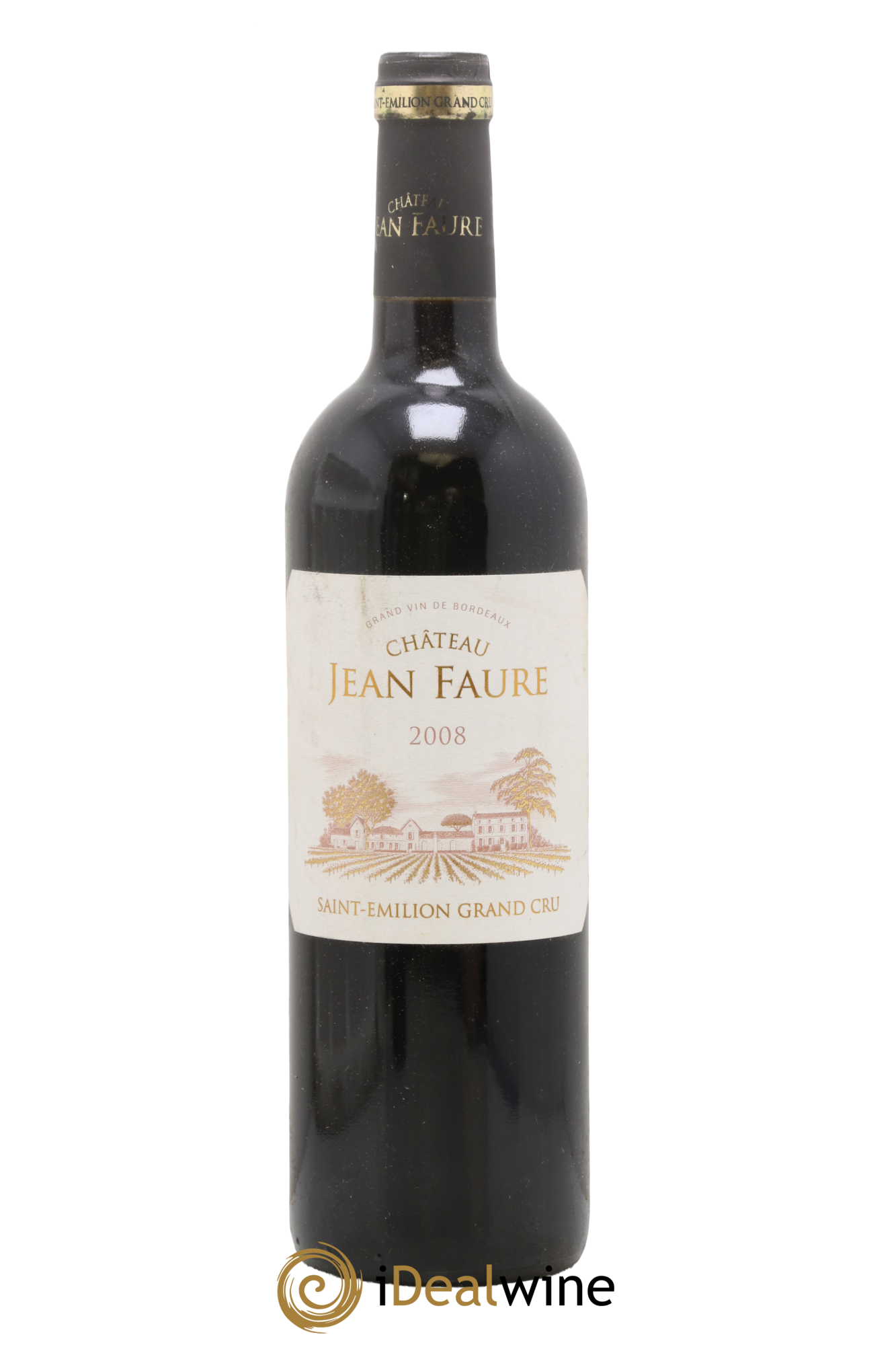 Château Jean Faure Grand Cru Classé 2008 - Lot de 1 bouteille - 0