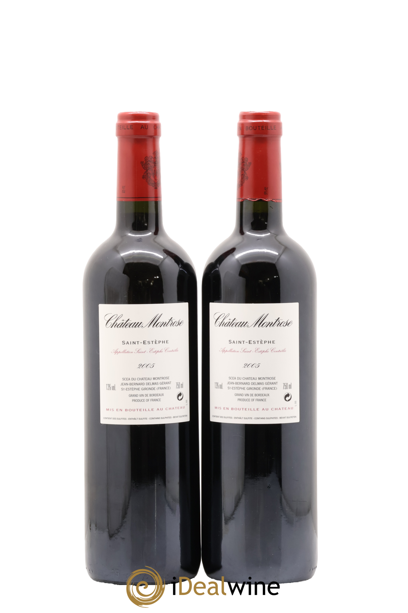 Château Montrose 2ème Grand Cru Classé 2005 - Lot de 2 bouteilles - 1