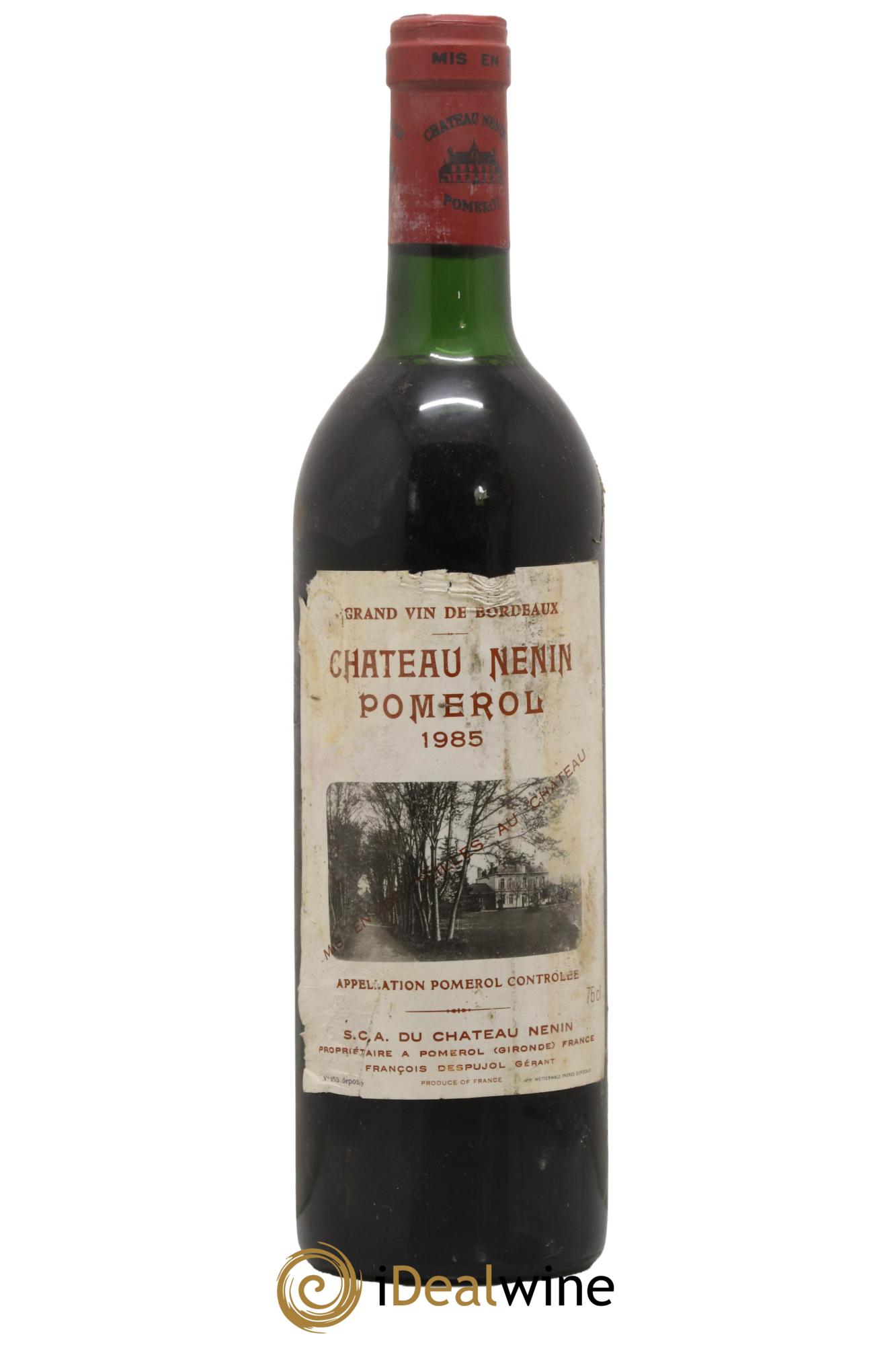 Château Nenin 1985 - Lot de 1 bouteille - 0