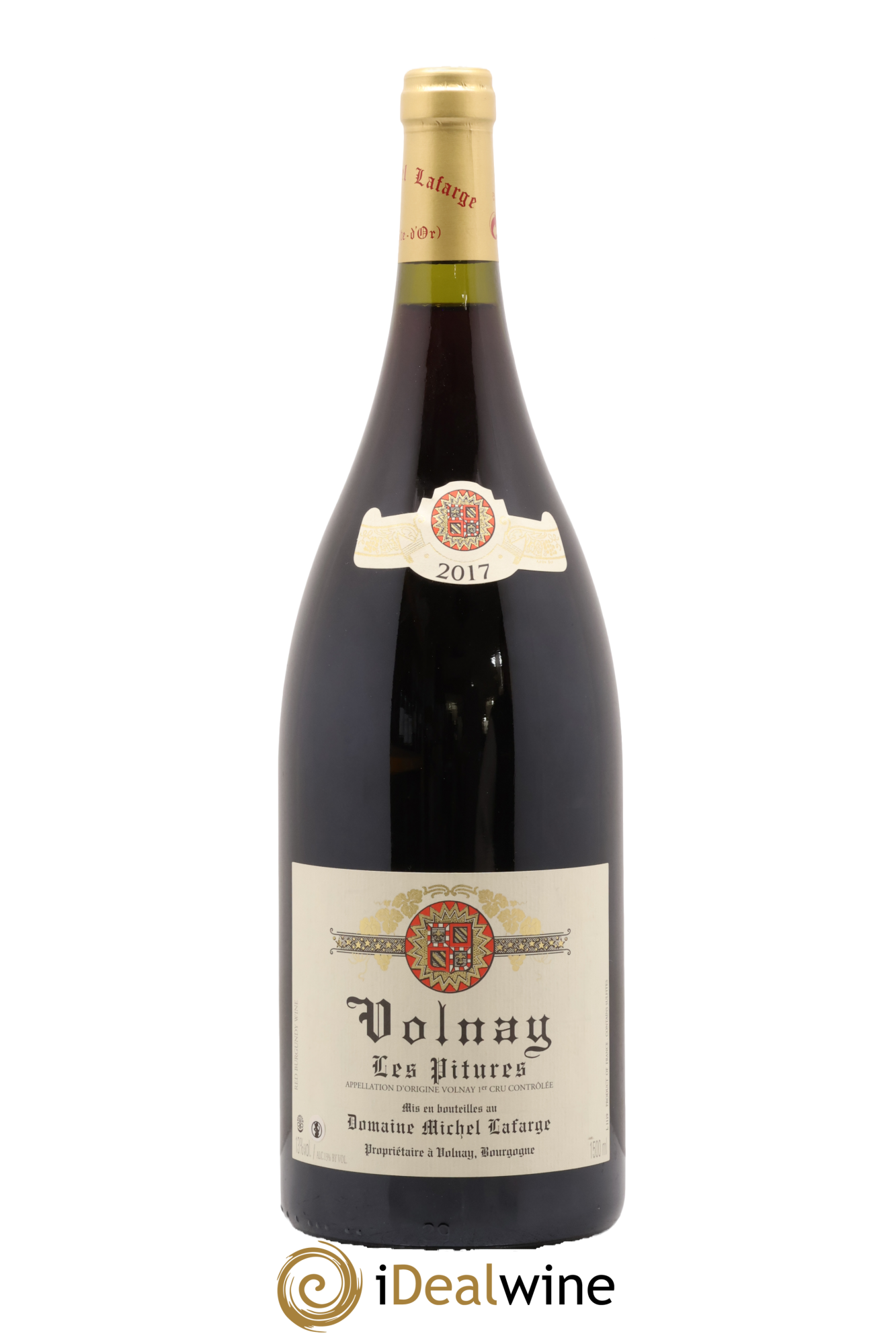 Volnay 1er Cru Pitures Lafarge 2017 - Lot of 1 magnum - 0