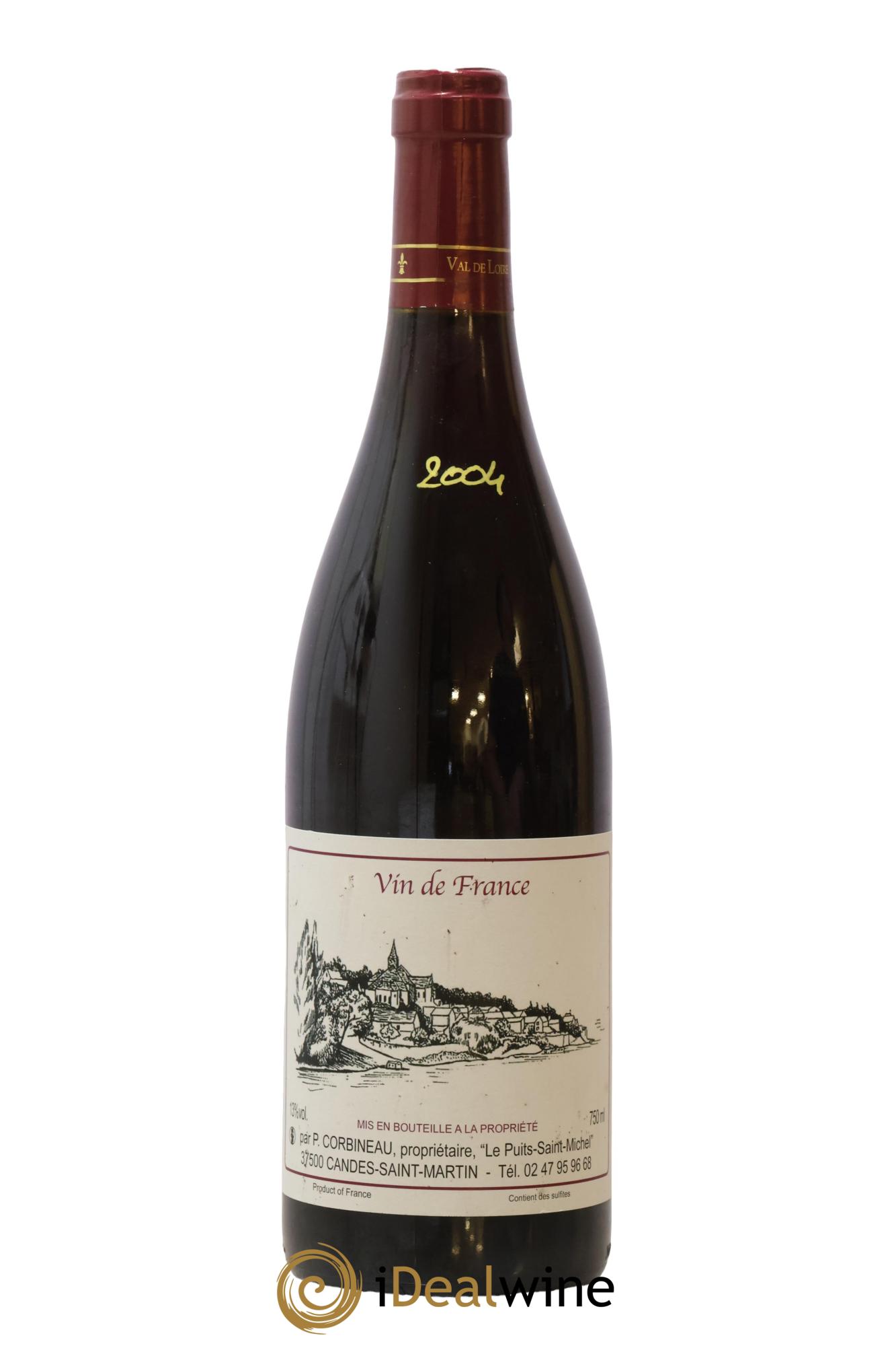 Vin de France Patrick Corbineau 2004 - Lot de 1 bouteille - 0