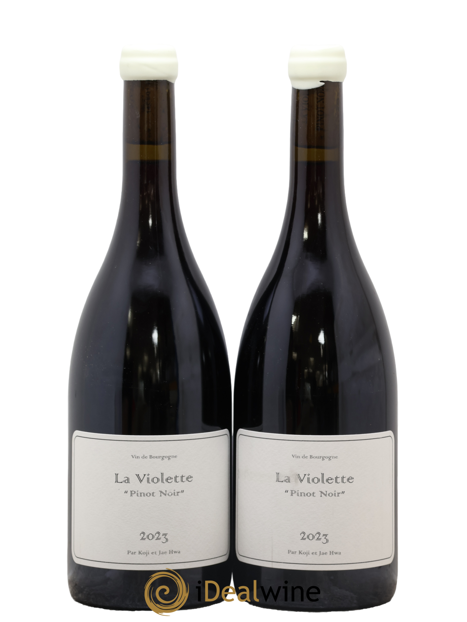 Bourgogne La Violette Pinot Noir Koji et Jae Hwa 2023 - Lot de 2 bouteilles - 0
