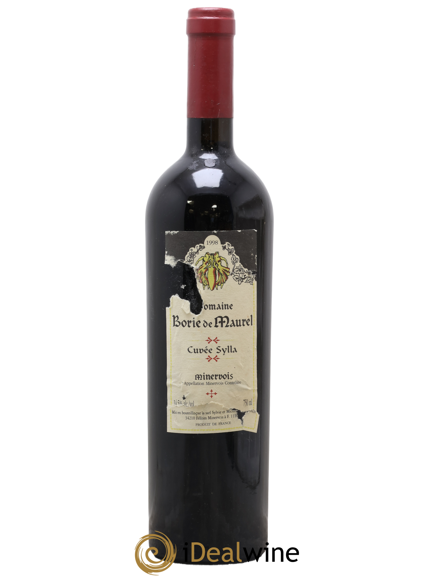Minervois Cuvée Sylla Borie de Maurel (Domaine) 1998 - Lot de 1 bouteille - 0