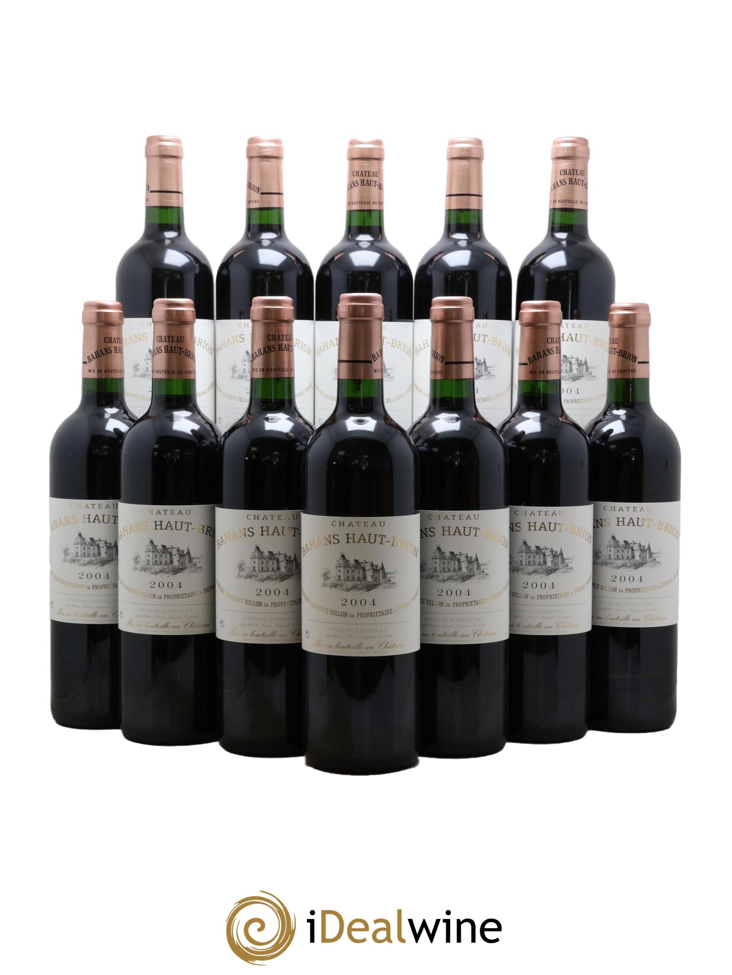 Clarence (Bahans) de Haut-Brion Second Vin 2004 - Lot de 12 bouteilles - 0