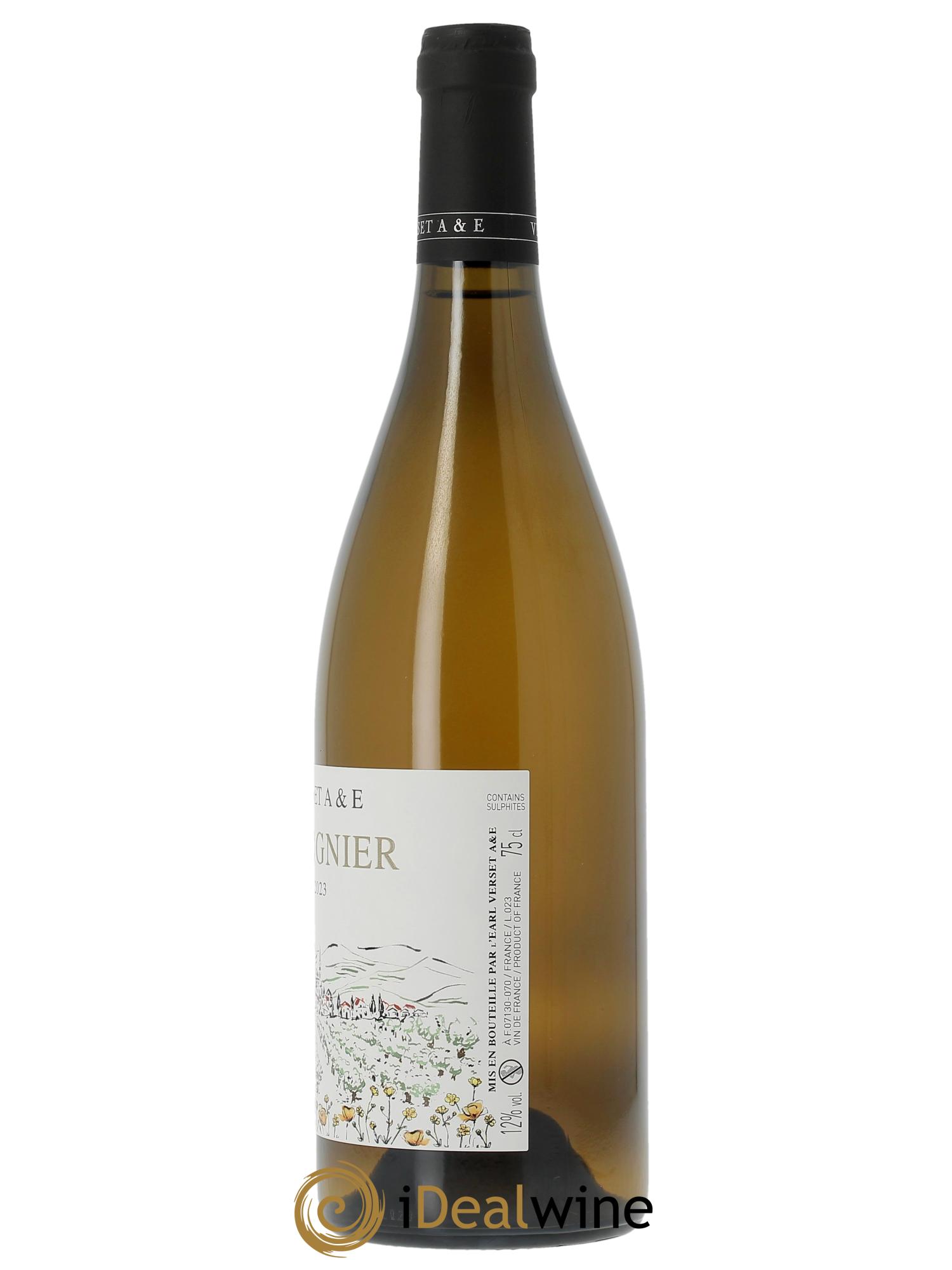 Vin de France Viognier A&E Verset  2023 - Lot de 1 bouteille - 1