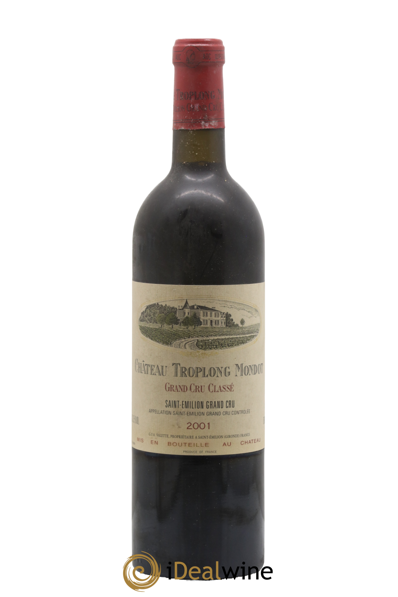 Château Troplong Mondot 1er Grand Cru Classé B 2001 - Posten von 1 Flasche - 0