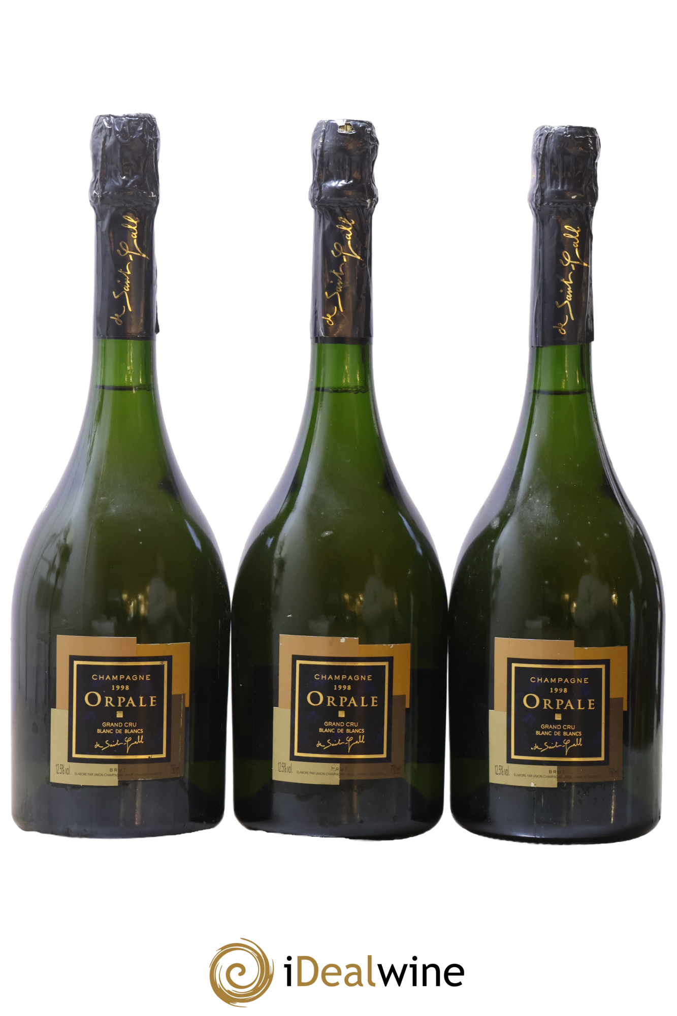 Brut Blanc de Blancs Orpale Saint Gall 1998 - Lot de 3 bouteilles - 0