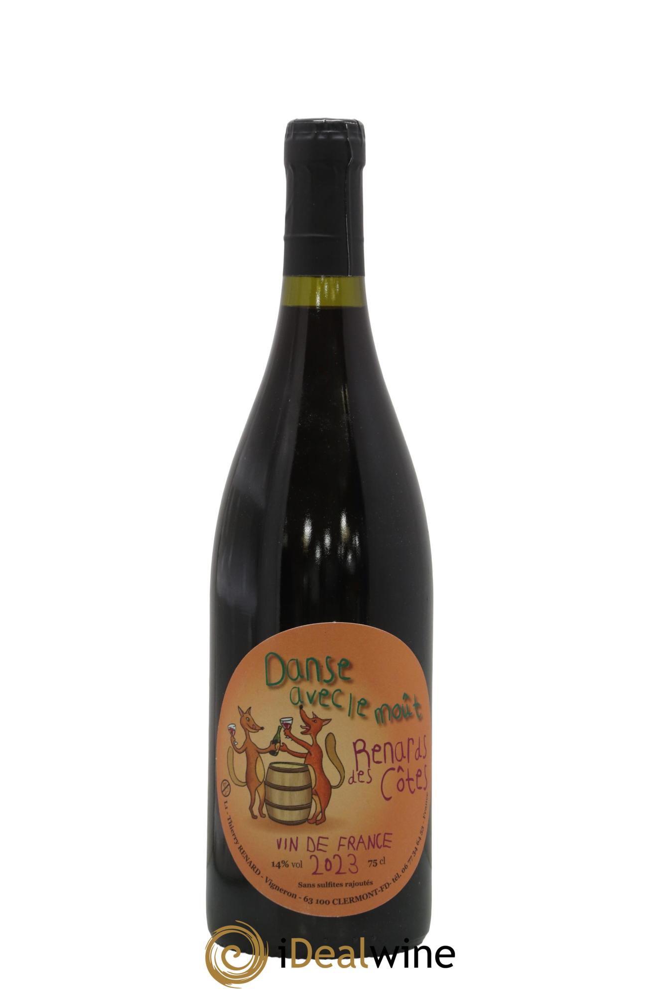 Vin de France Cheire de Poule Renards des Côtes Thierry Renard 2023 - Lot de 1 bouteille - 0