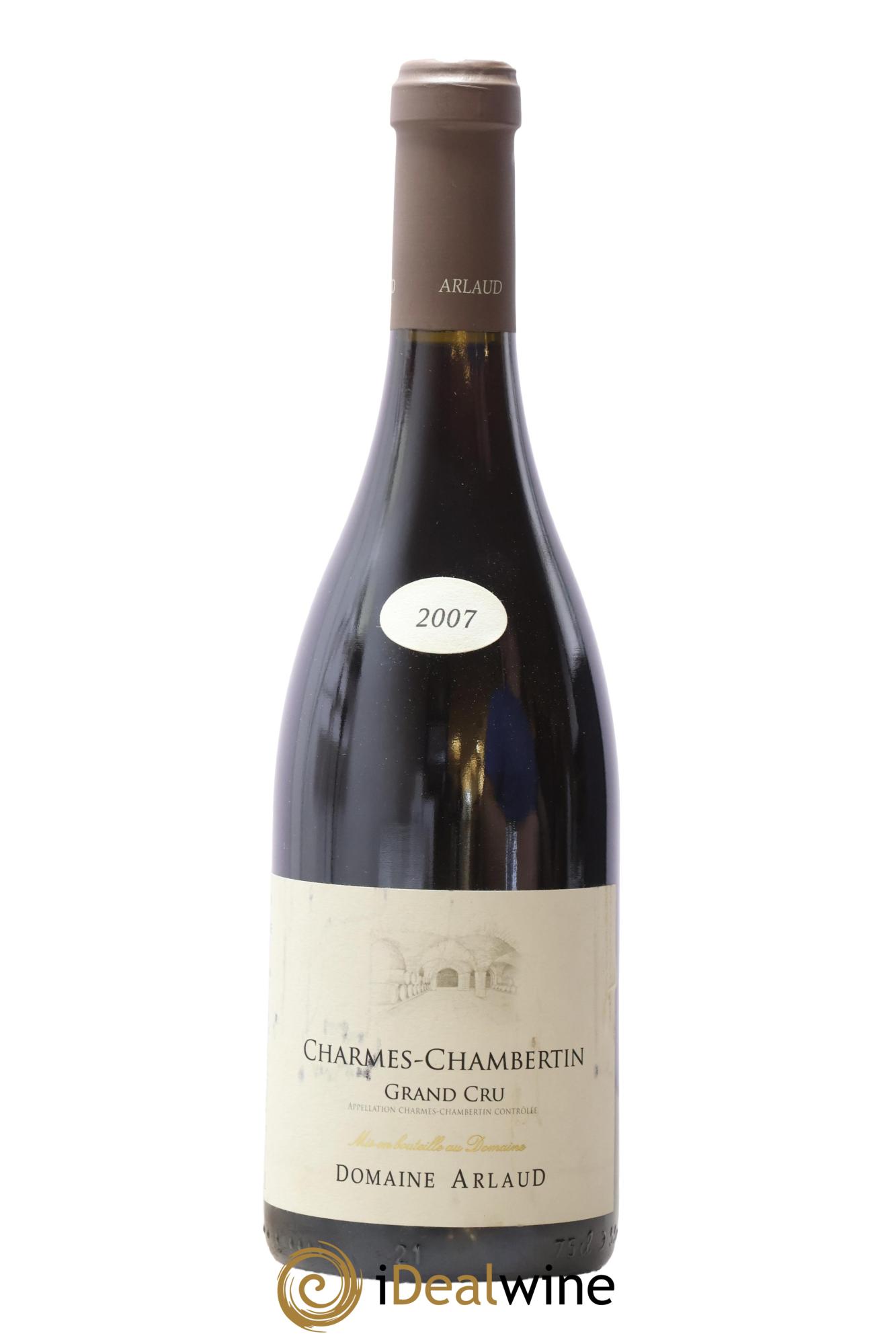 Charmes-Chambertin Grand Cru Arlaud 2007 - Lot de 1 bouteille - 0