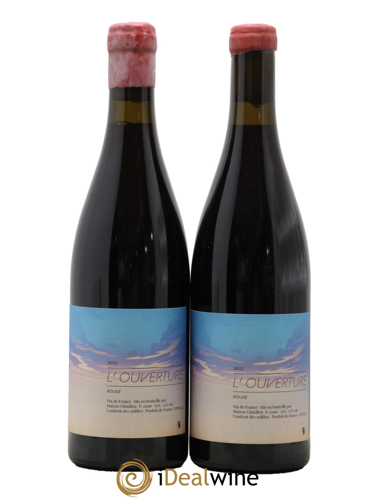 Vin de France L'Ouverture Maison Glandien 2022 - Lot de 2 bouteilles - 0