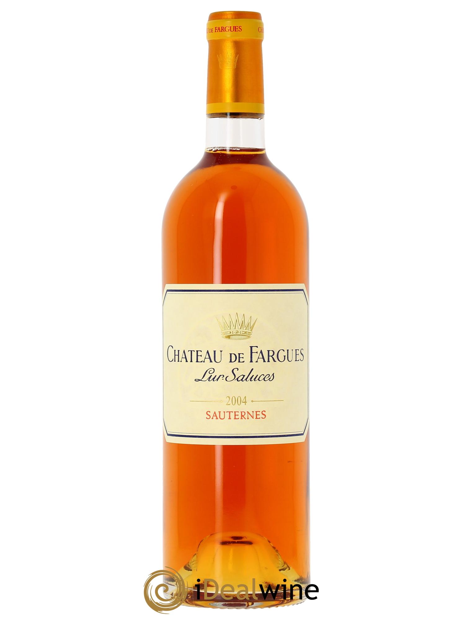 Château de Fargues (CBO à partir de 6 bts) 2004 - Lot de 1 bouteille - 0