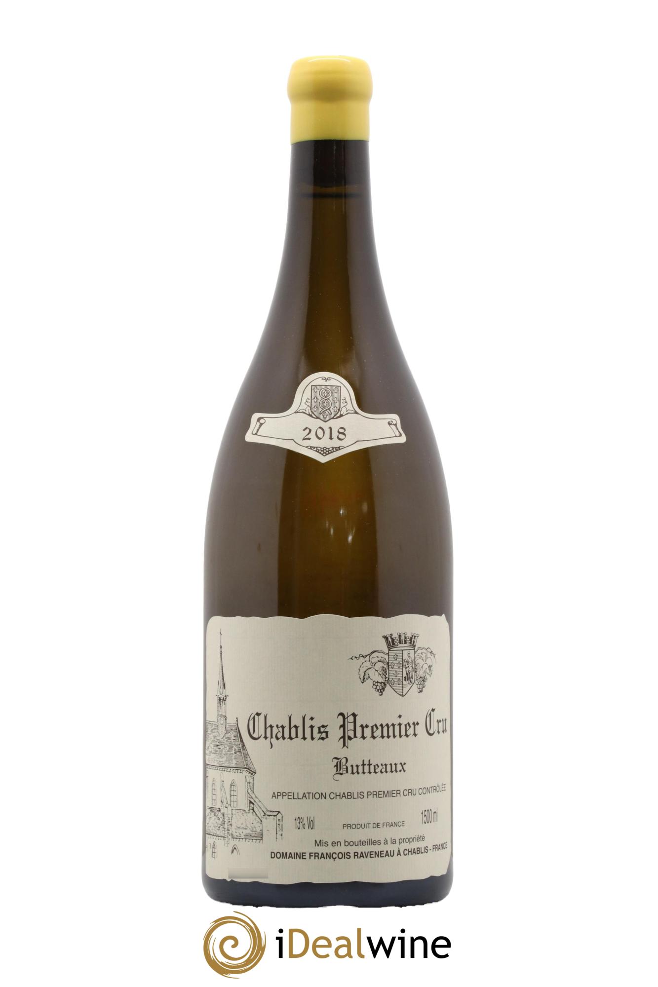 Chablis 1er Cru Butteaux Raveneau (Domaine) 2018 - Lot de 1 magnum - 0