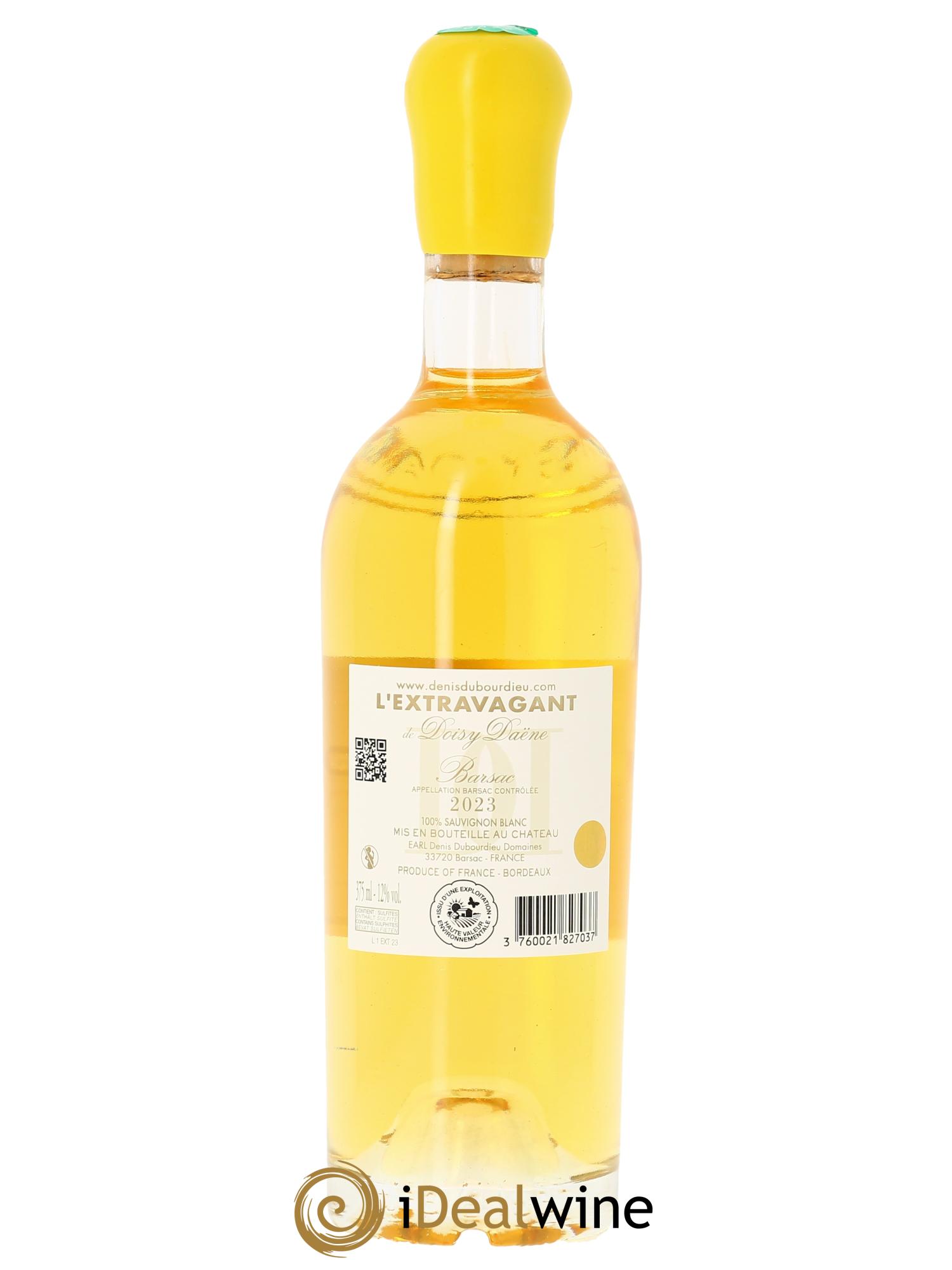 L'Extravagant de Doisy Daëne  2023 - Lot of 1 half-bottle - 2