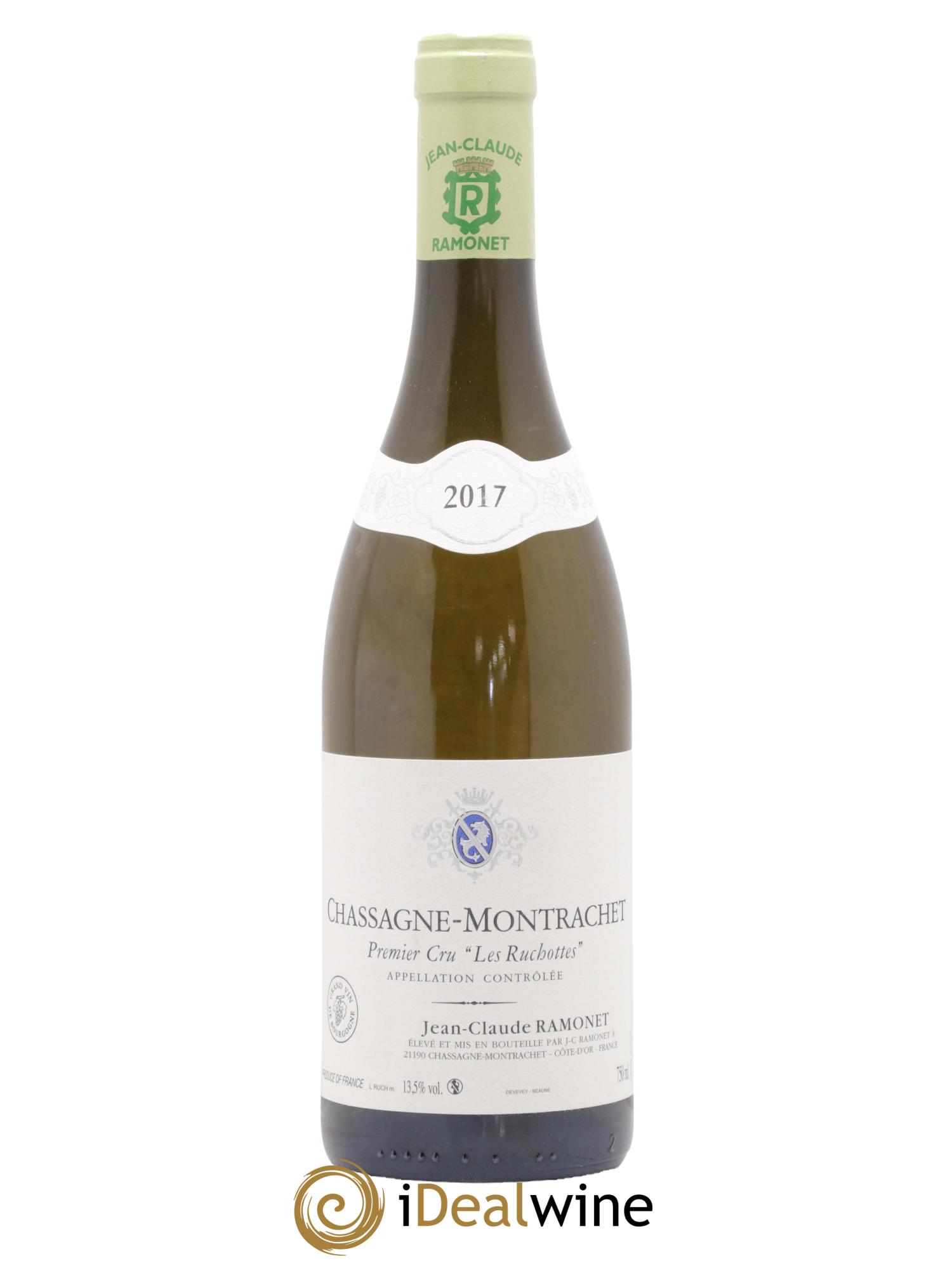 Chassagne-Montrachet 1er Cru Les Ruchottes Ramonet (Domaine) 2017 - Lotto di 1 bottiglia - 0