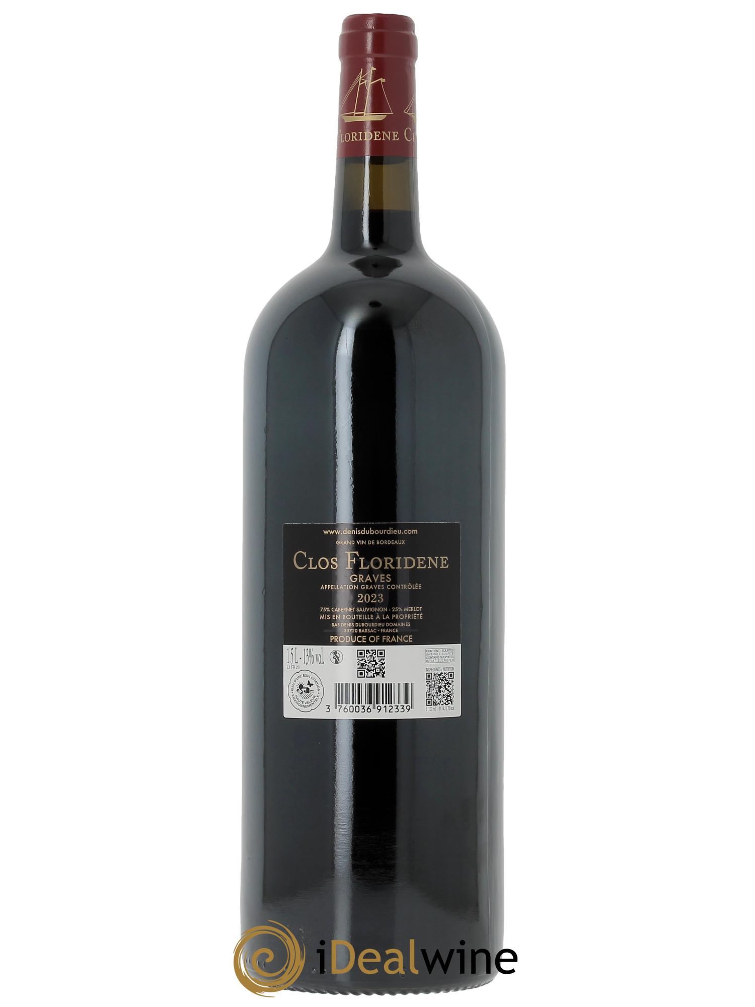 Clos Floridène  2023 - Lot de 1 magnum - 1
