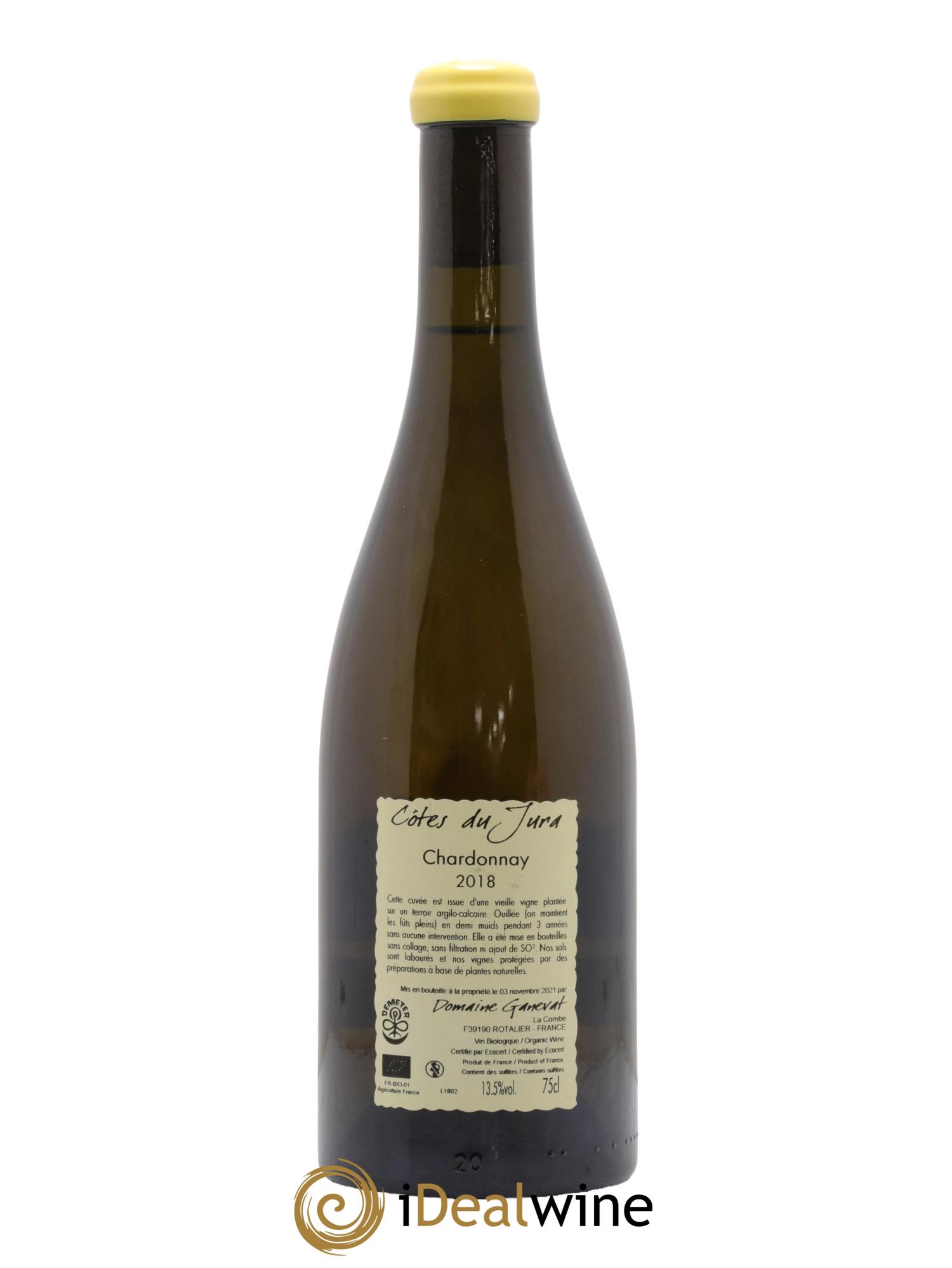 Côtes du Jura Les Chamois du Paradis Jean-François Ganevat (Domaine) 2018 - Lot de 1 bouteille - 1
