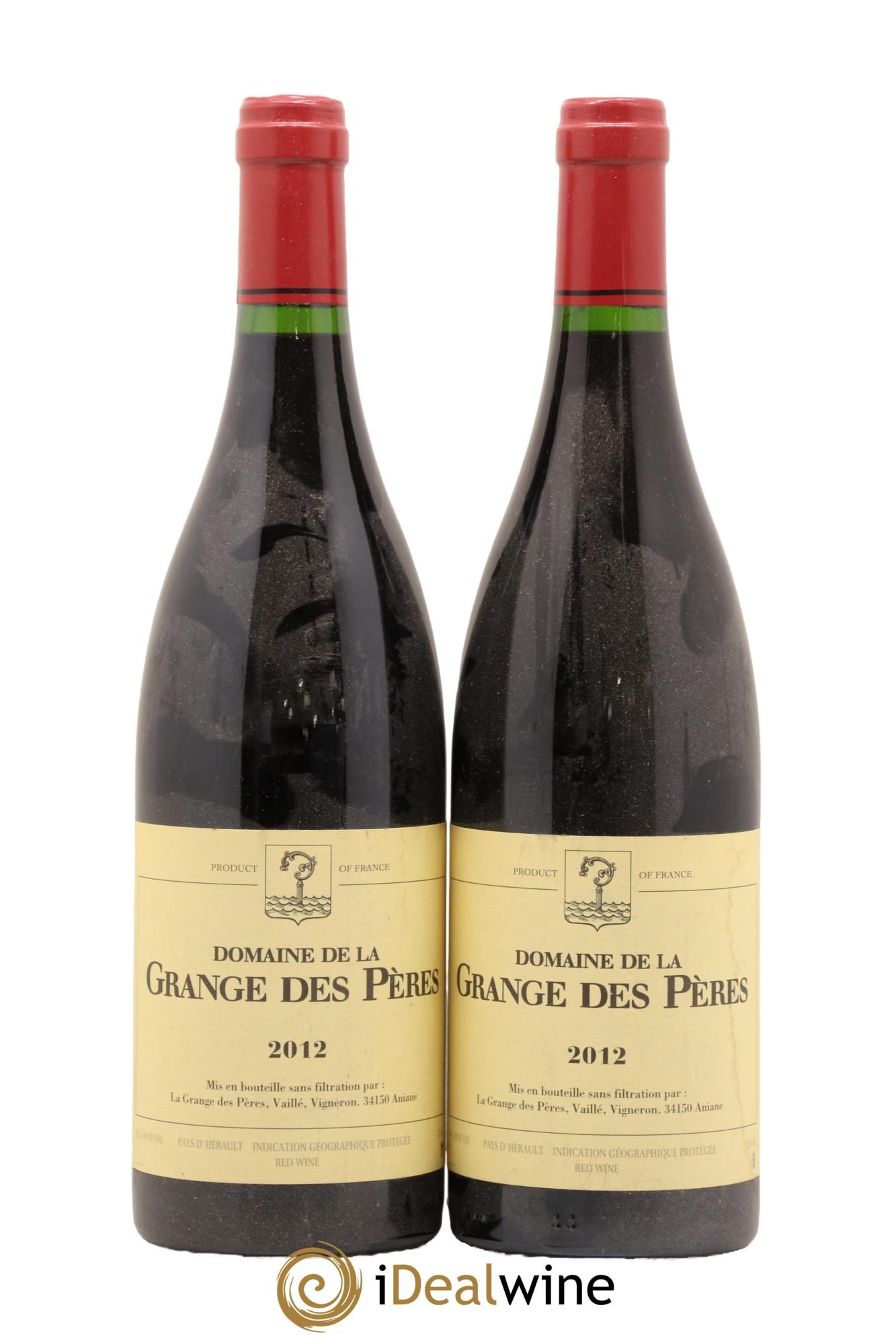 Pays d'Hérault Grange des Pères Laurent Vaillé 2012 - Lot de 2 bouteilles - 0