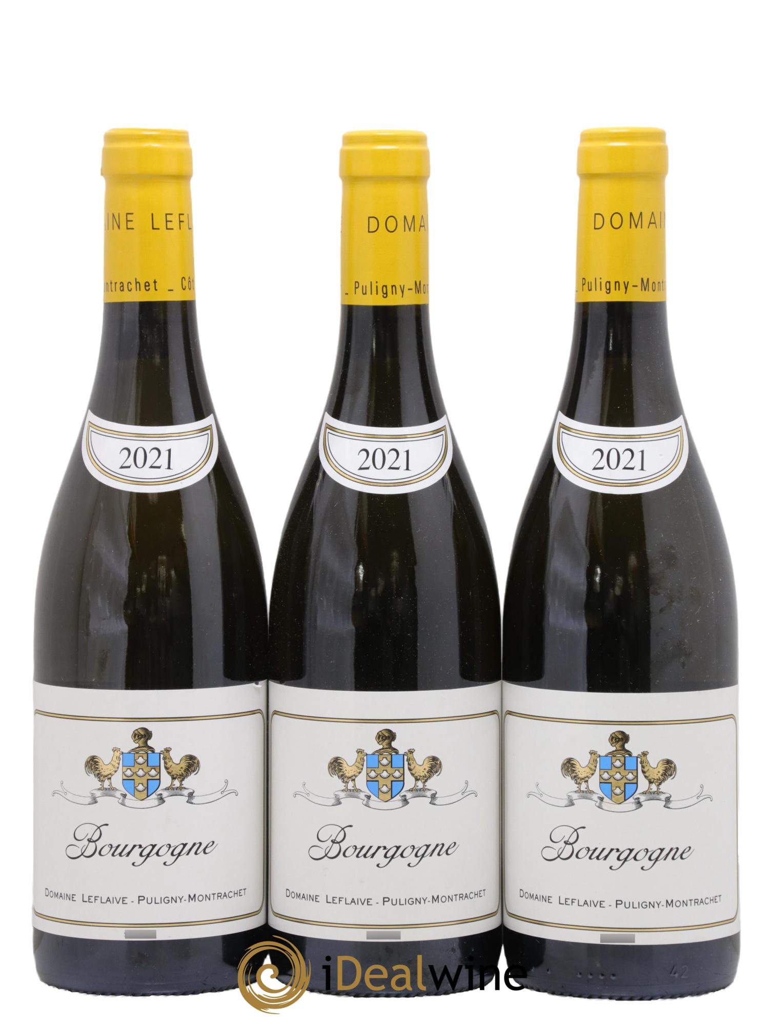 Bourgogne Leflaive (Domaine) 2021 - Lot de 3 bouteilles - 0