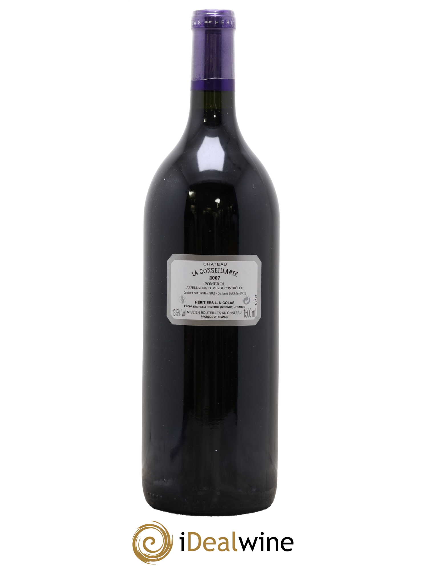 Château la Conseillante  2007 - Lot of 1 magnum - 1