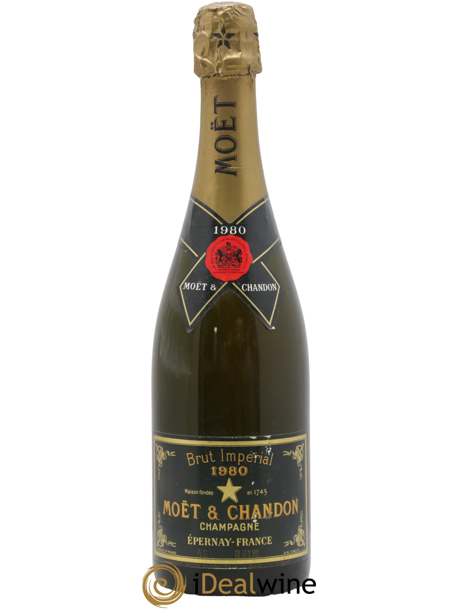 Impérial Brut Moët et Chandon 1980 - Lot de 1 bouteille - 0