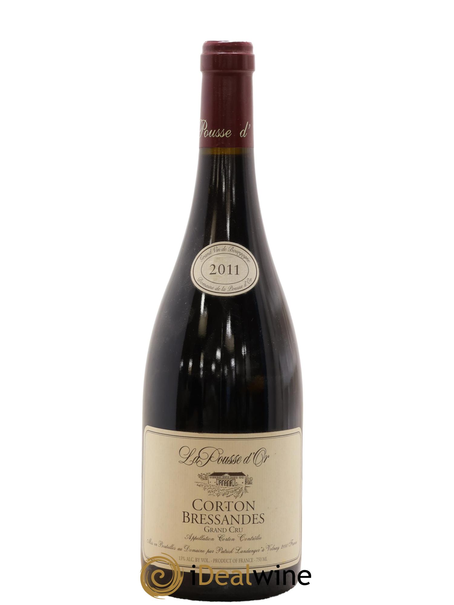 Corton Grand Cru Bressandes La Pousse d'Or (Domaine de) 2011 - Lot de 1 bouteille - 0