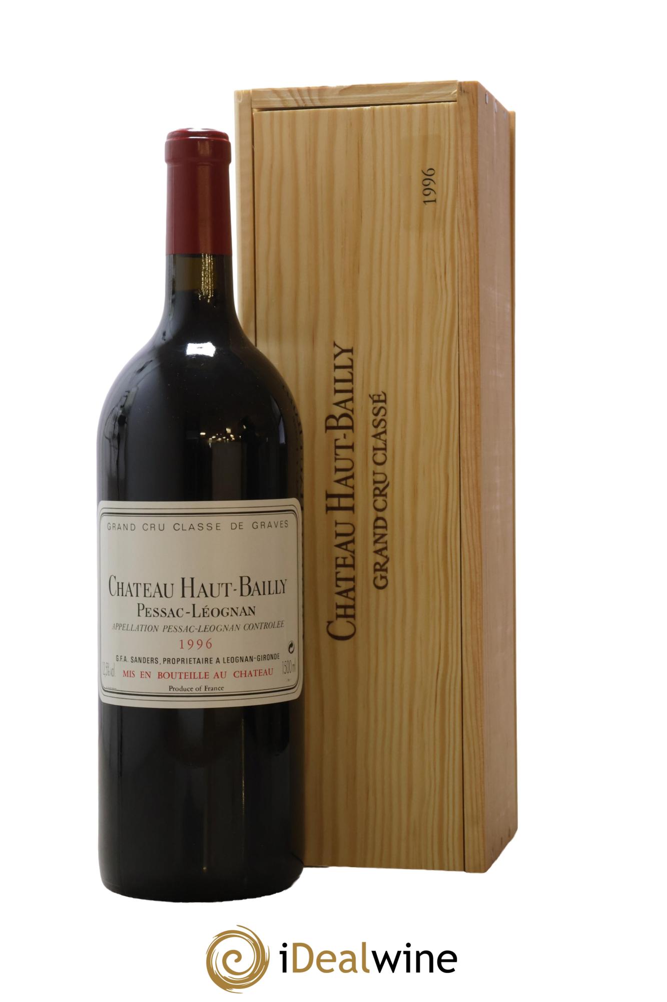 Château Haut-Bailly Cru Classé de Graves 1996 - Lot de 1 magnum - 1
