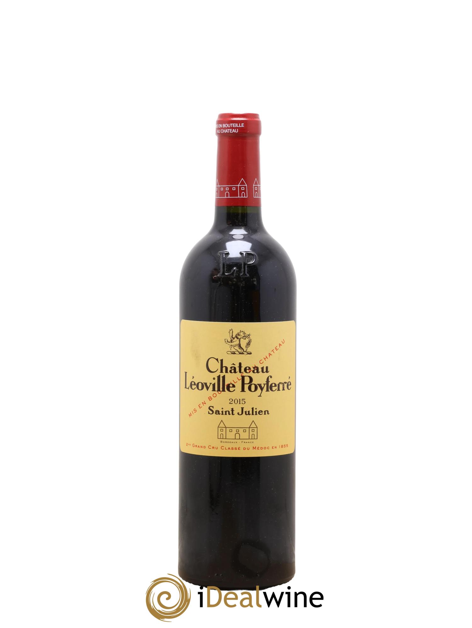 Château Léoville Poyferré 2ème Grand Cru Classé 2015 - Lot de 1 bouteille - 0