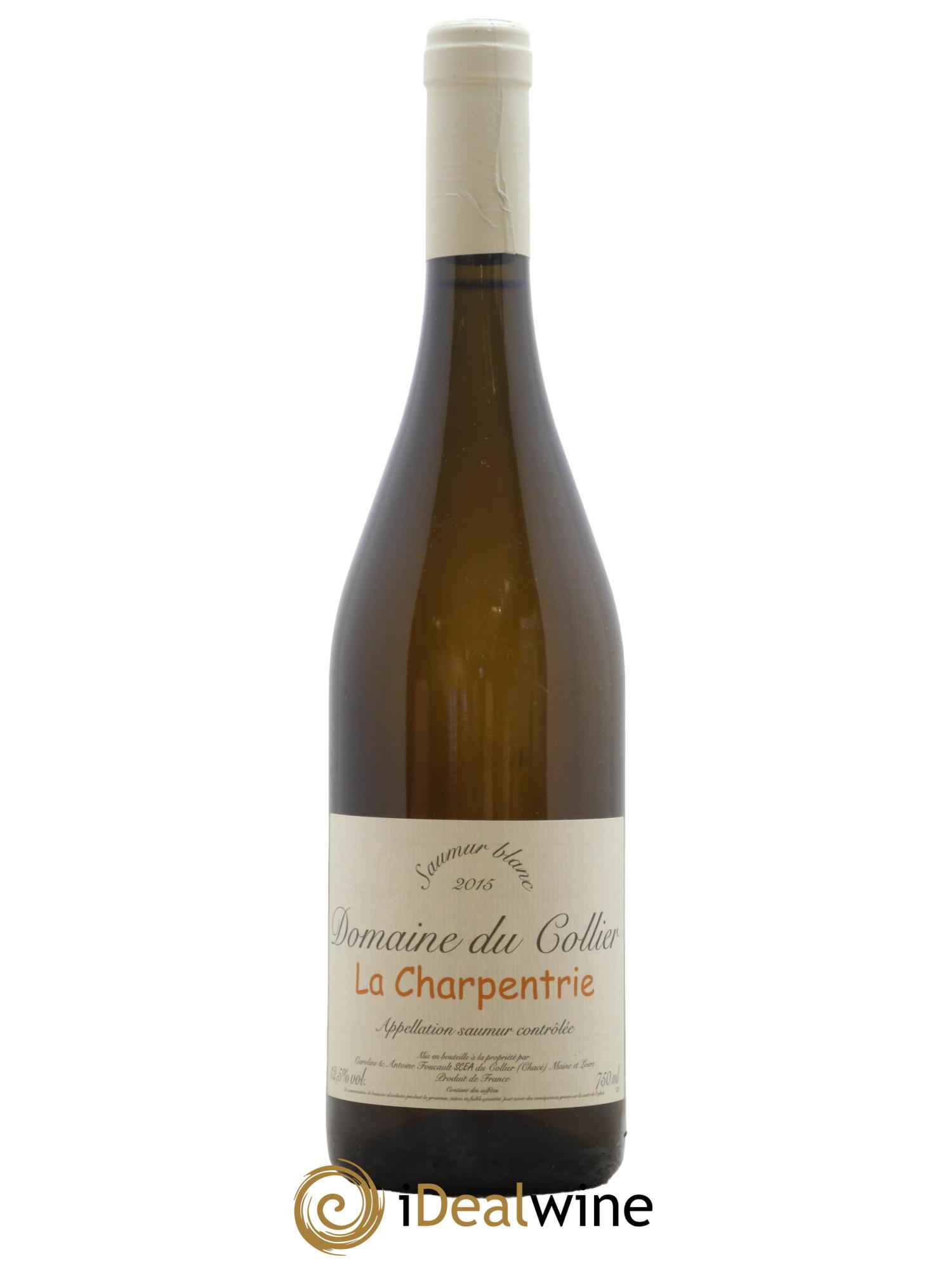 Saumur La Charpentrie Domaine du Collier 2015 - Lot de 1 bouteille - 0