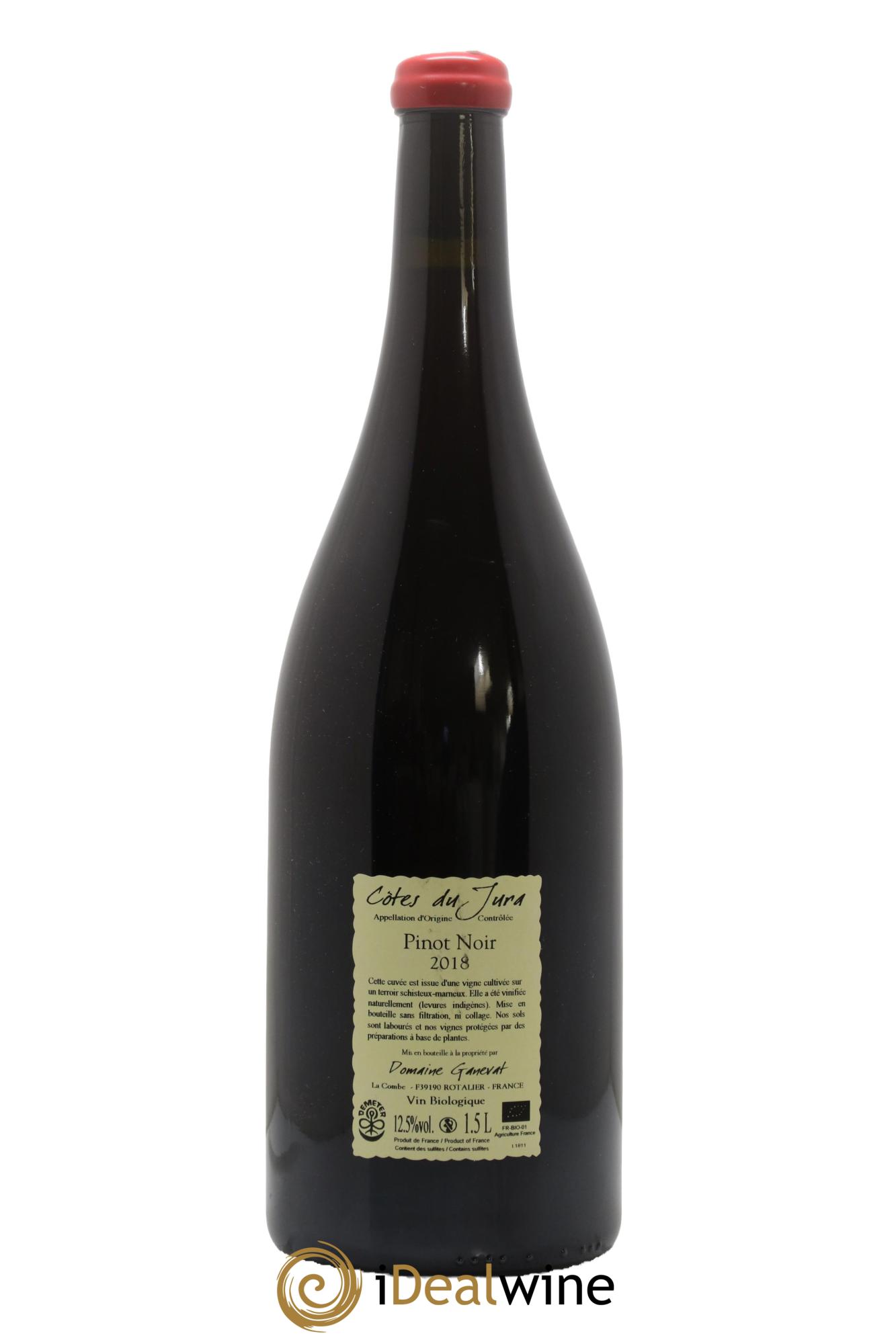 Côtes du Jura Pinot Noir En Billat  Jean-François Ganevat (Domaine)  2018 - Lotto di 1 magnum - 1